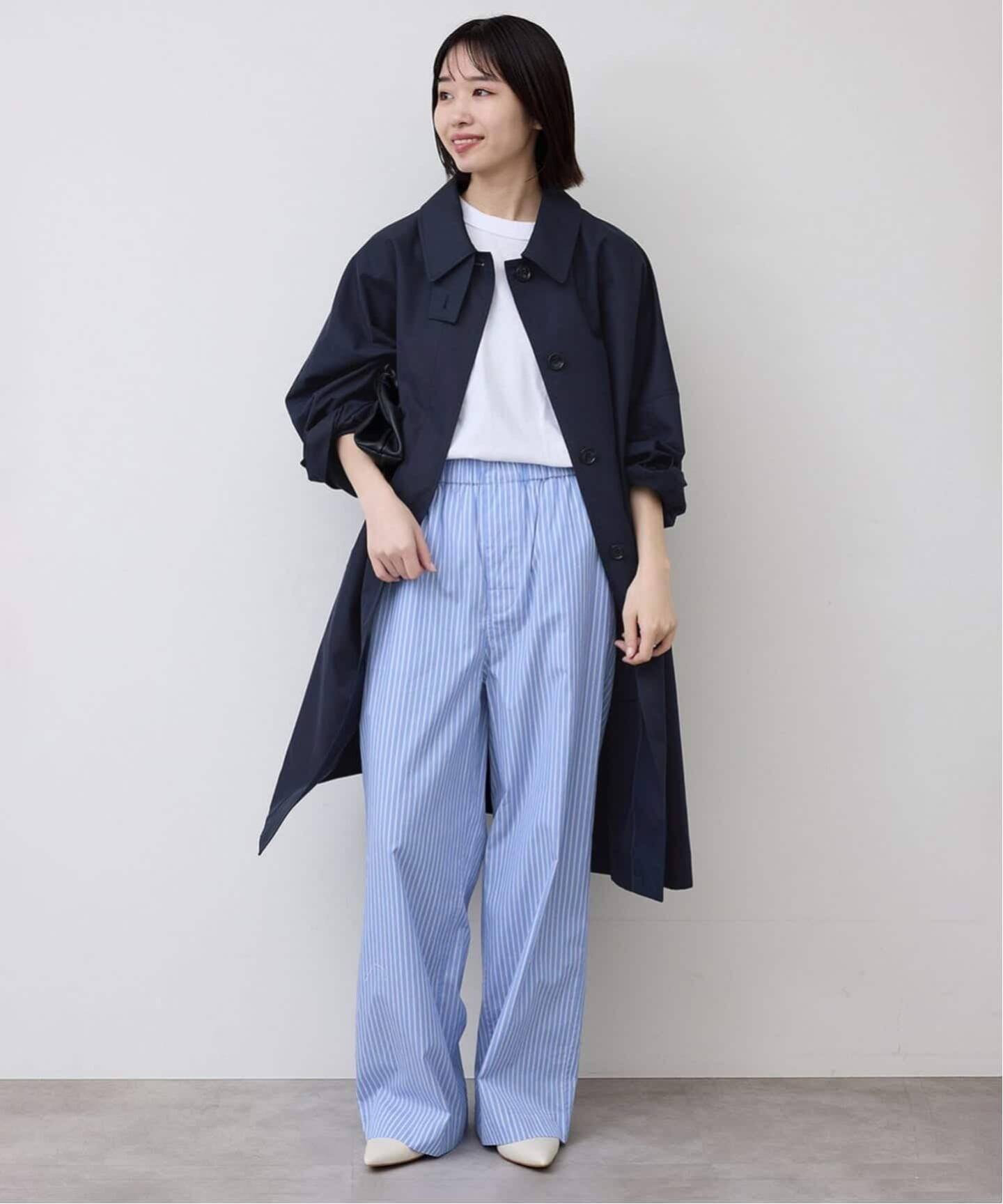SLOBE IENA ドルマンスリーブコート 38サイズ WEB限定/追加予約》ドルマンスリーブコート（ステンカラーコート