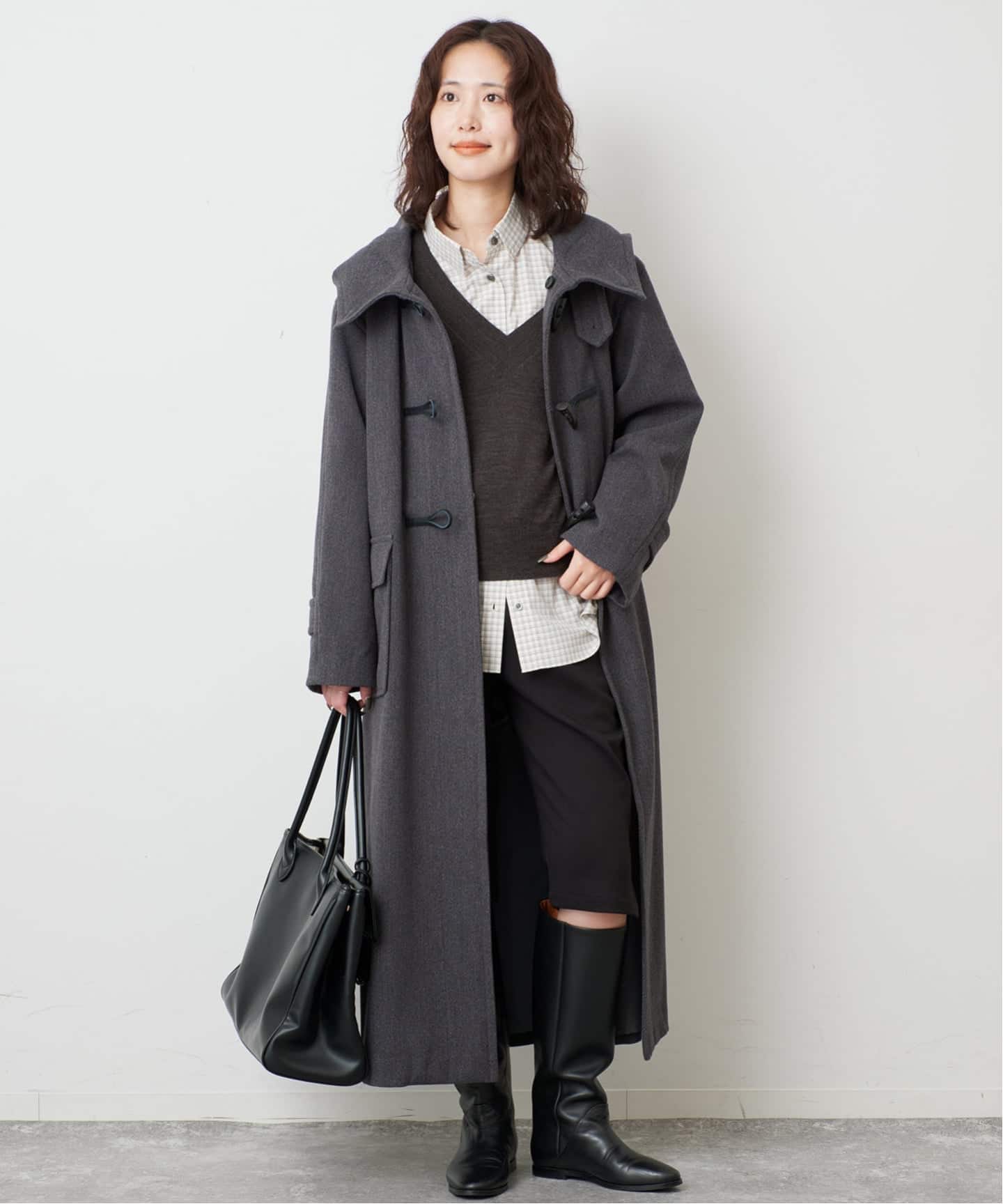 予約》パイルカルゼロングダッフルコート（ダッフルコート）｜SLOBE