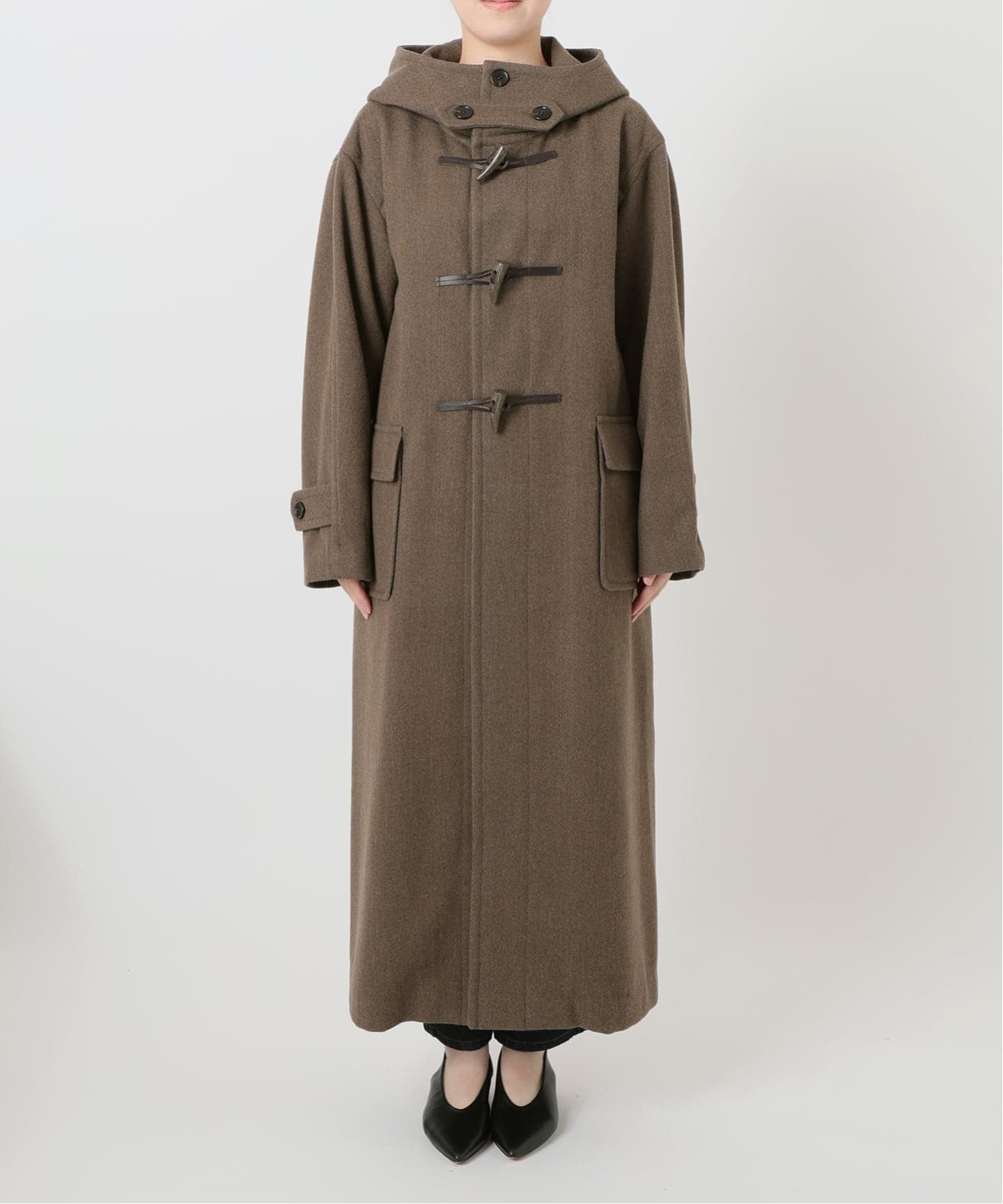 予約》パイルカルゼロングダッフルコート（ダッフルコート）｜SLOBE