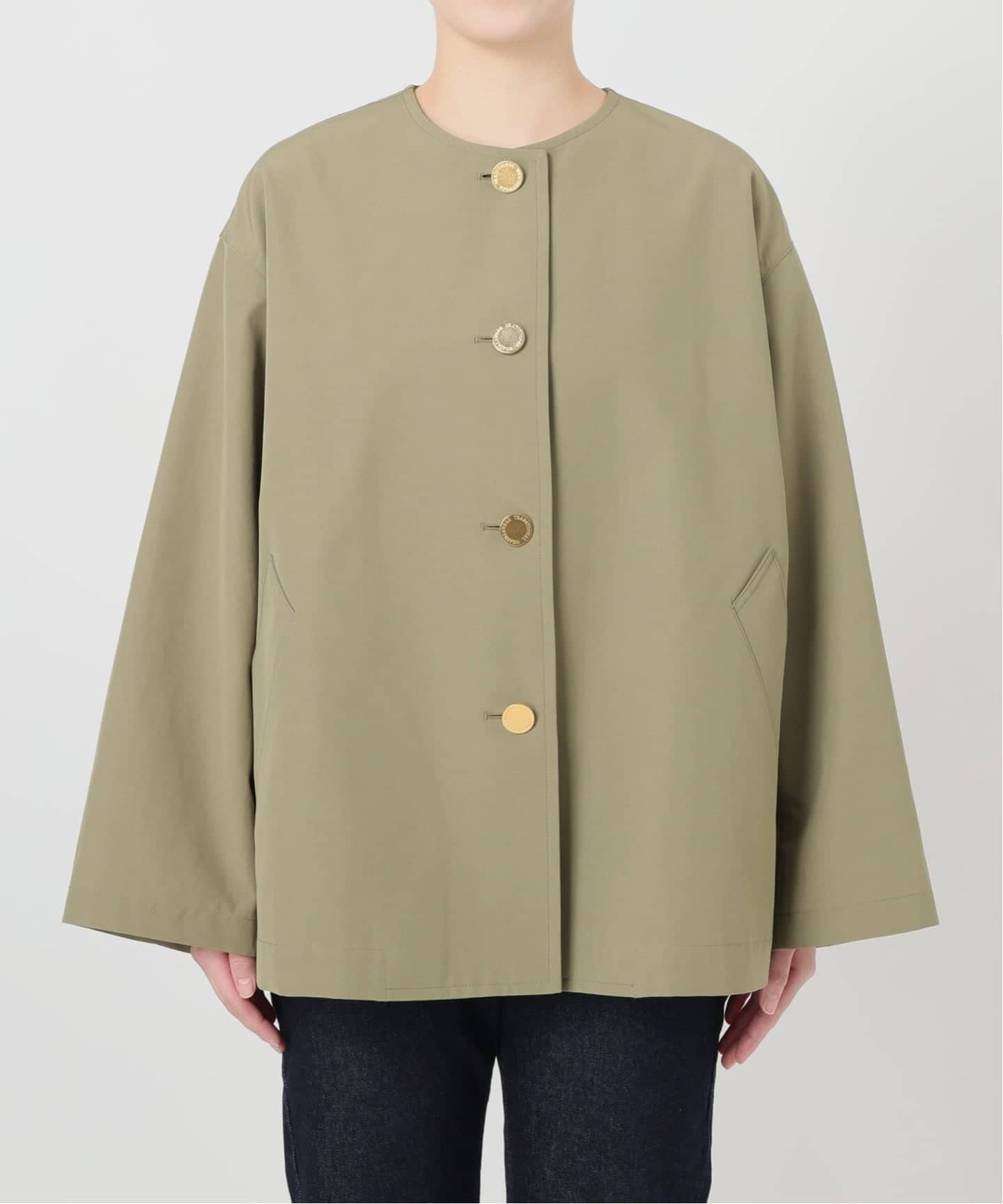 TRADITIONAL WEATHERWEAR SLOBE別注 LINTON N/C SHORT（ノーカラー