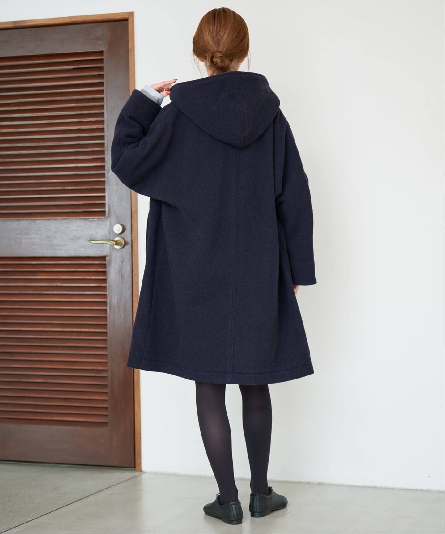 予約》DANTON/ダントン HOODED LONG COAT DT-A0708（フードコート