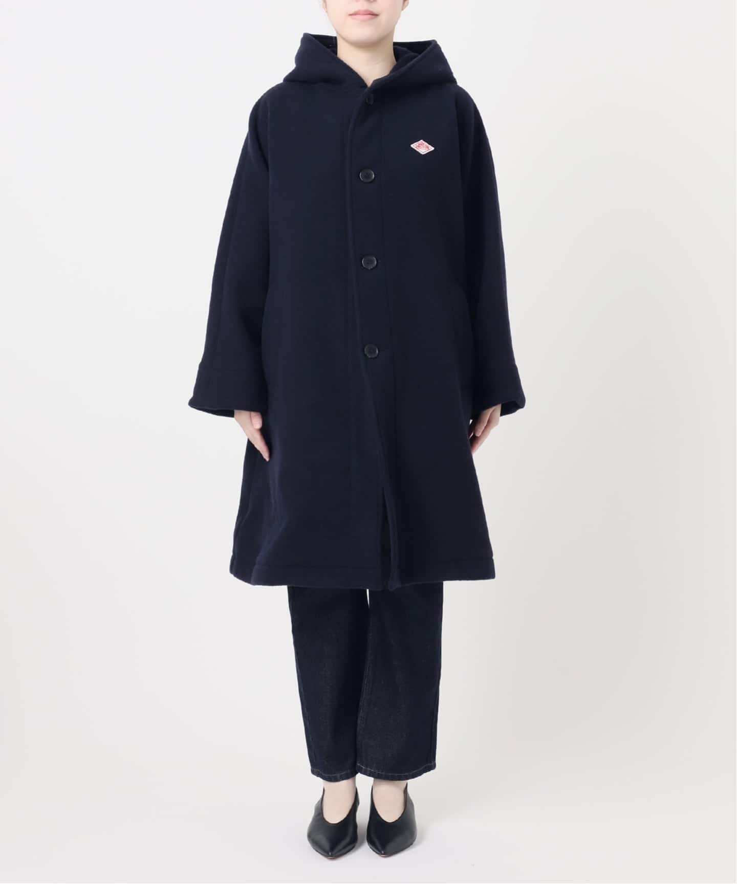 予約》DANTON/ダントン HOODED LONG COAT DT-A0708（フードコート