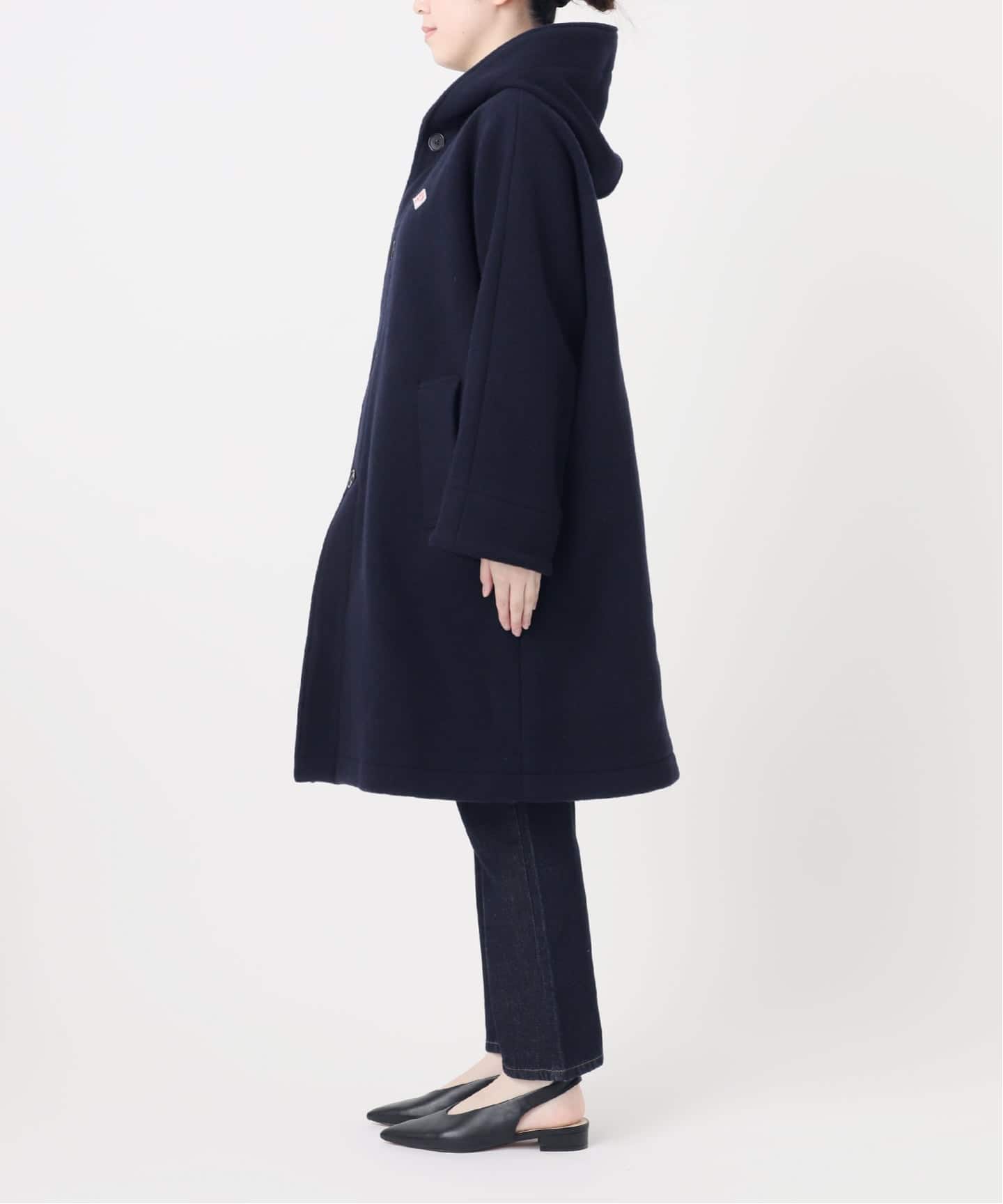 予約》DANTON/ダントン HOODED LONG COAT DT-A0708（フードコート