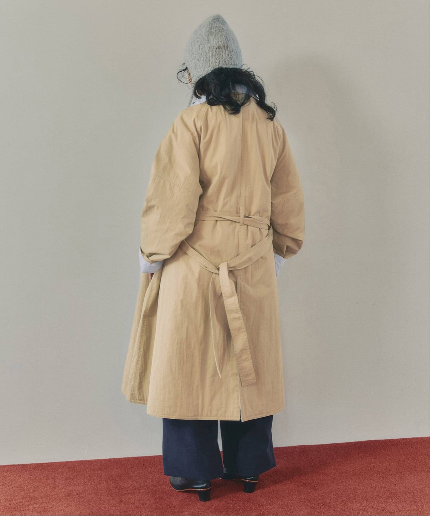 予約》IENA LA BOUCLE リバーパテットキルティングコート（中綿 