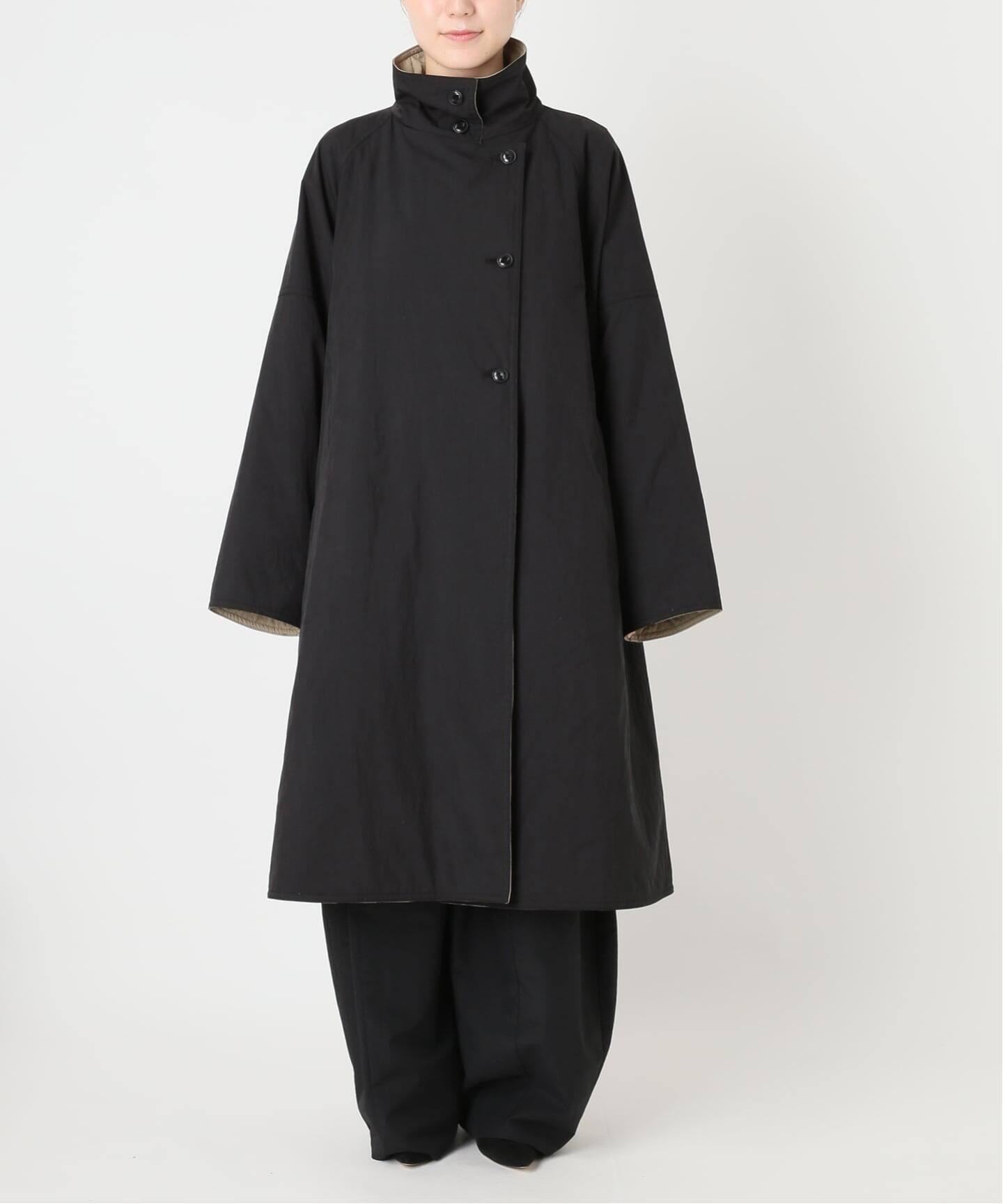 予約》IENA LA BOUCLE リバーパテットキルティングコート（中綿 
