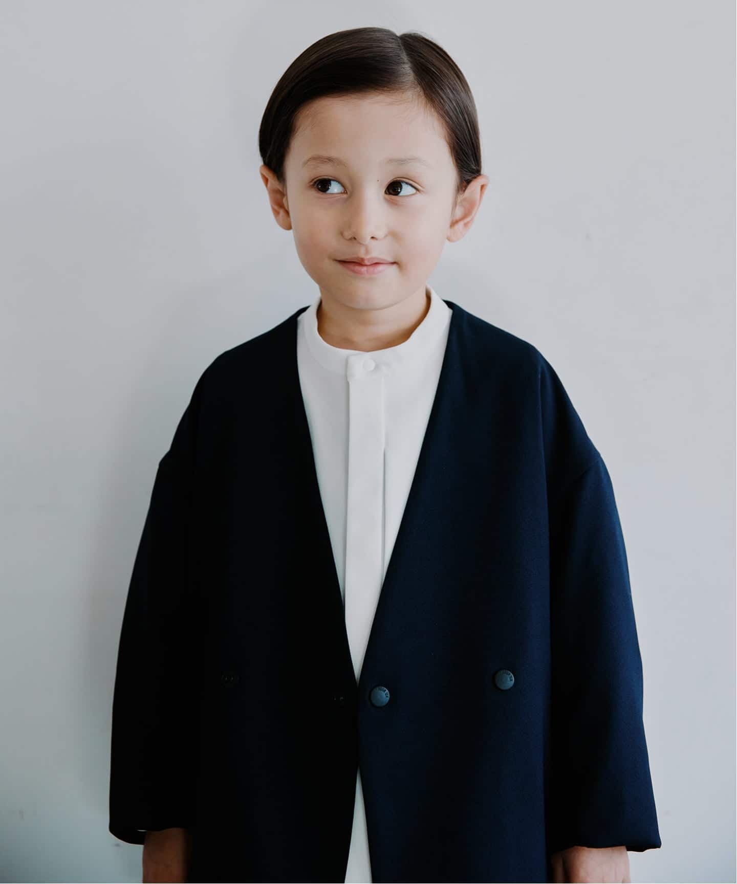 新品　マウンテン　紺　ジャケットのみ　moun ten. canapa 予約》【MOUN TEN. /マウンテン】別注canapa ジャケット kids（キッズ