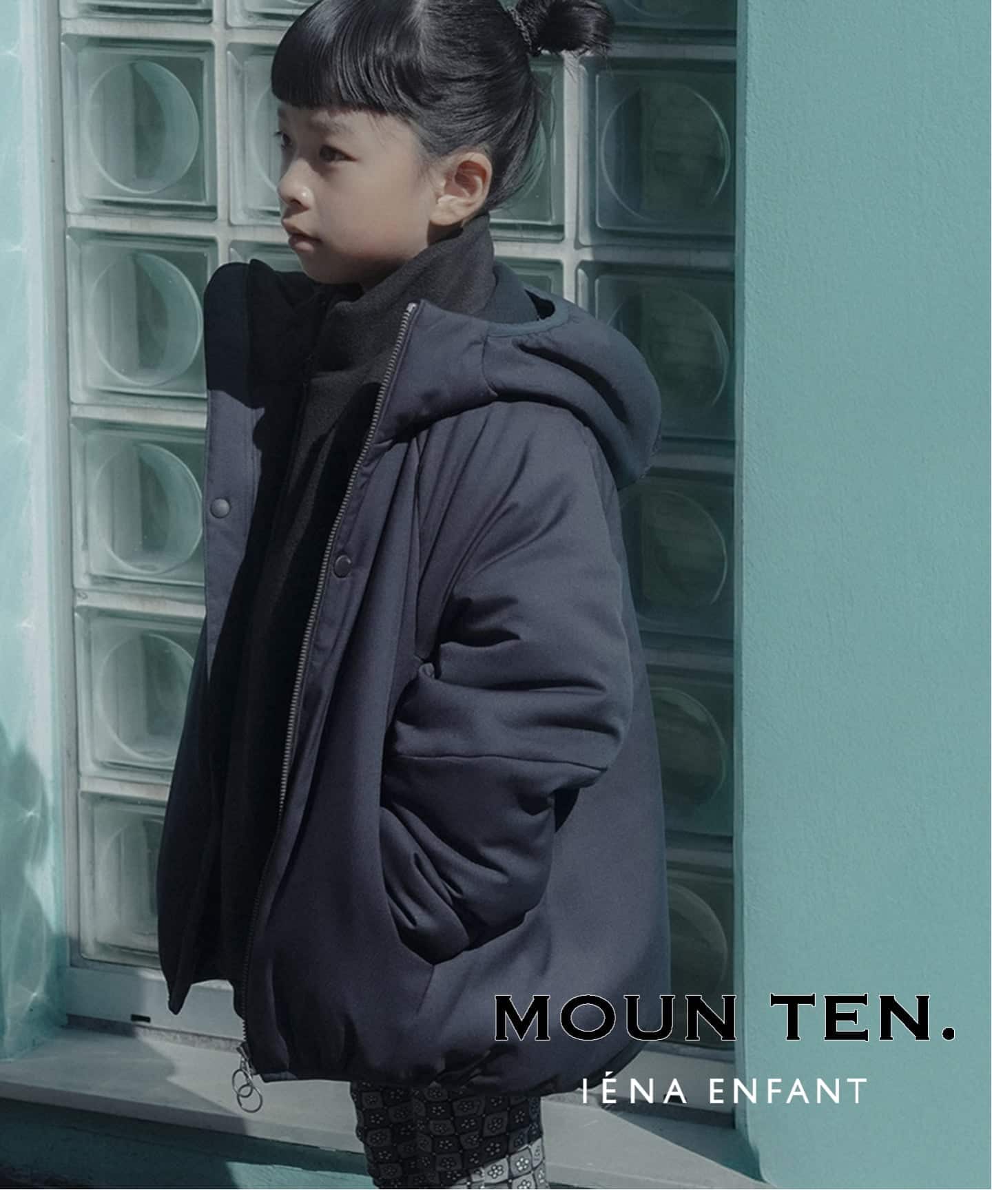 予約》【MOUN TEN./マウンテン】別注 wool like blouson（110-140cm