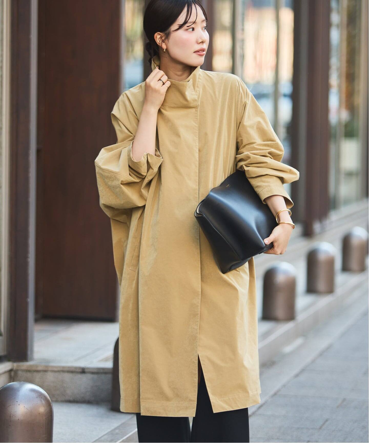 【完売品】プラージュStand dolman コート ナチュラル 36 新品タグ付き Plage Stand dolman コート ナチュラル 36サイズ｜Yahoo