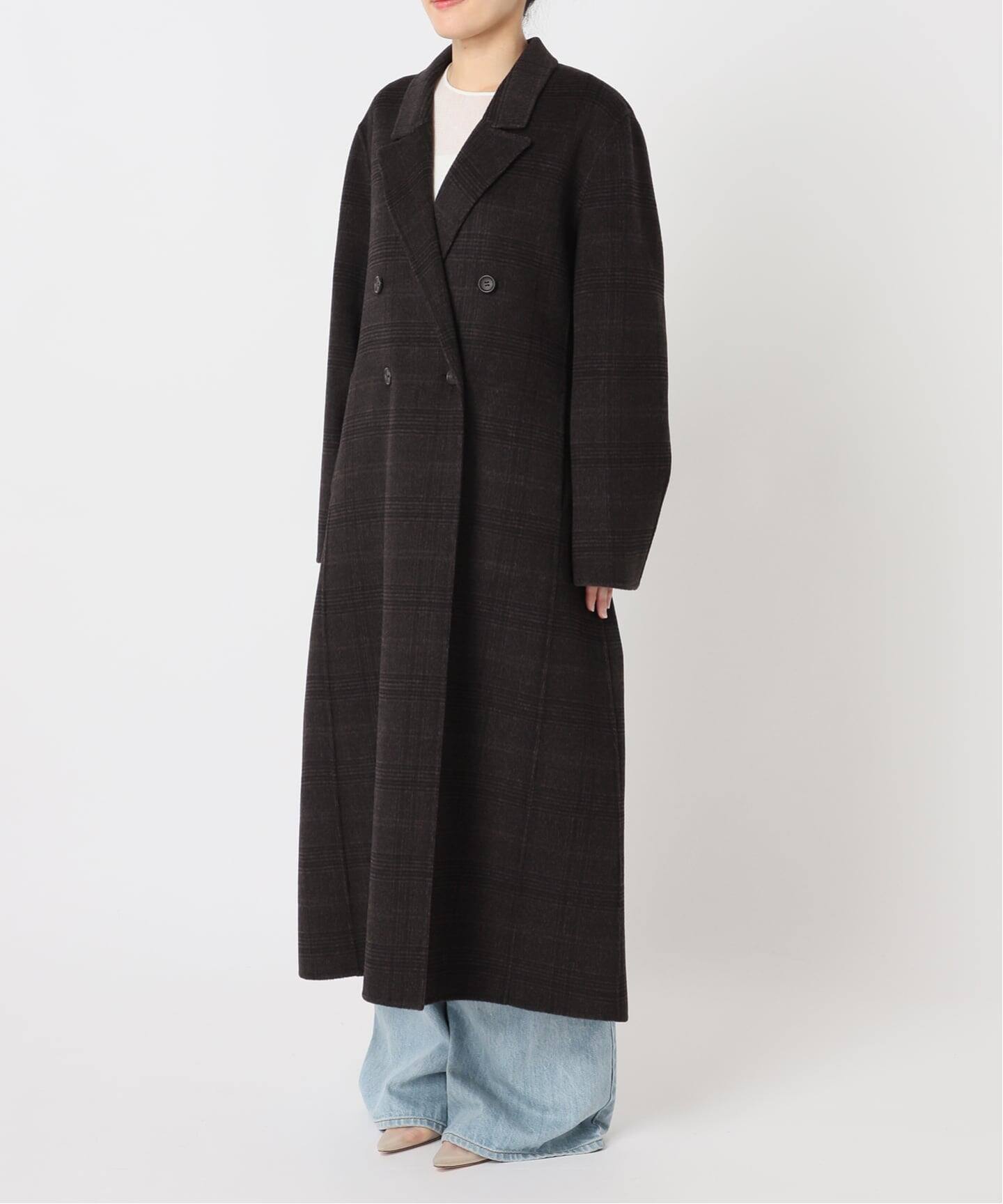 plageプラージュチェスターコート 予約》HAMILTON check chester コート（チェスターコート）｜Plage