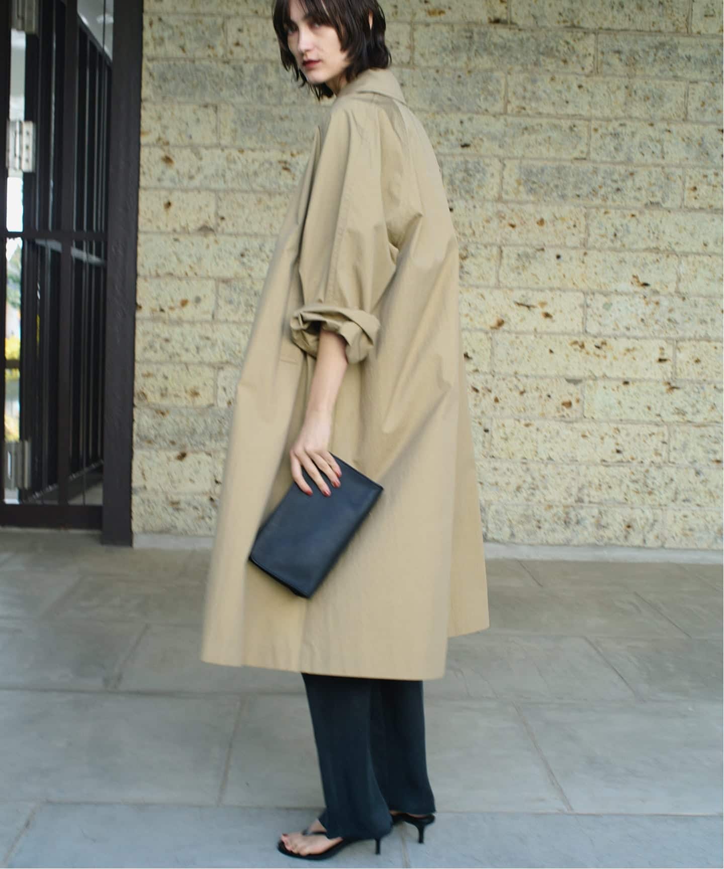 予約》R'IAM ボリュームトレンチコート（トレンチコート）｜Plage