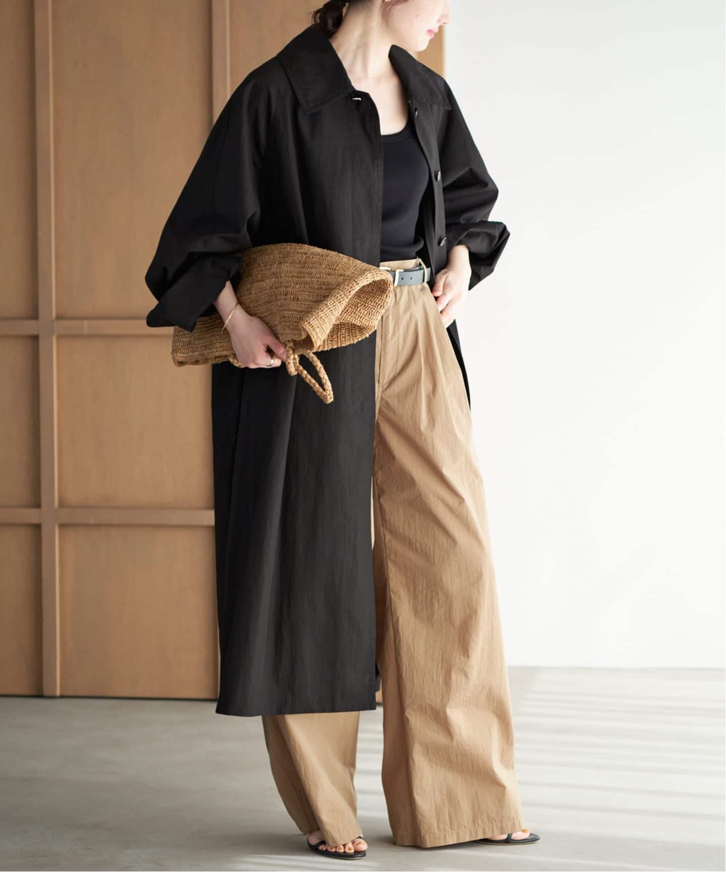 予約》R'IAM ボリュームトレンチコート（トレンチコート）｜Plage