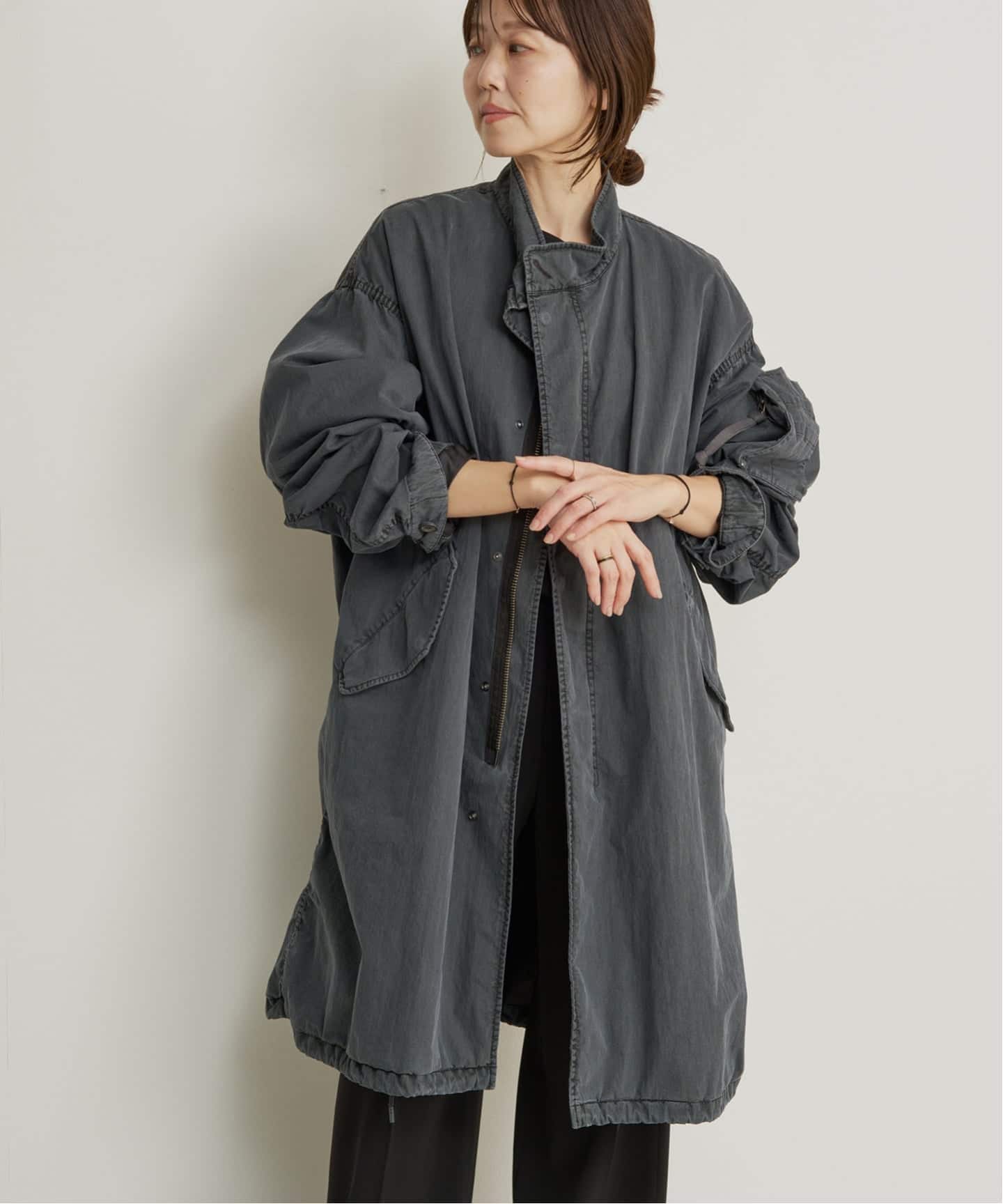 COOR / クアー GARMENT DYED FISHTAIL PARKA アウター（その他ブルゾン