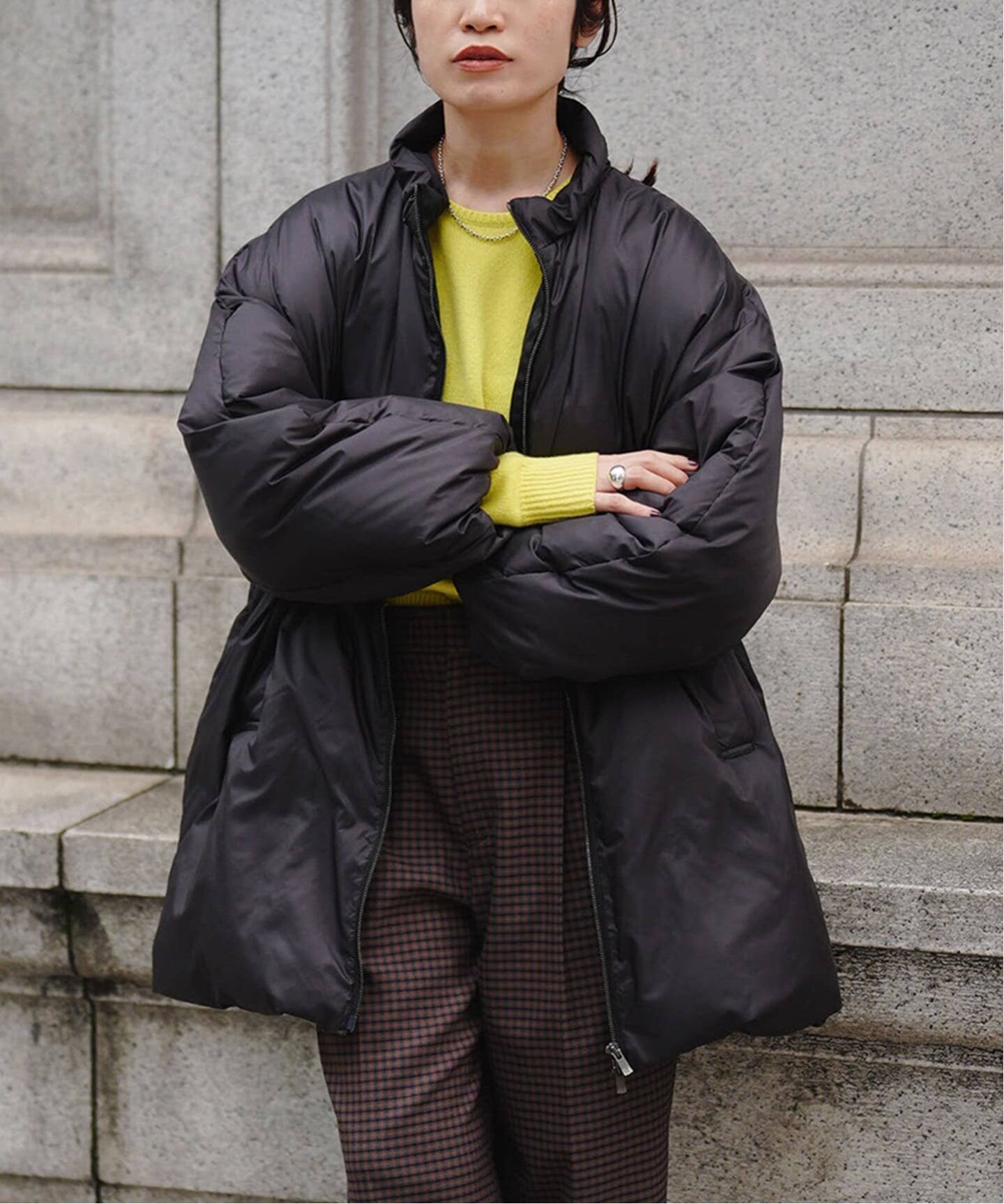 予約》Taffeta Bow ダウンコート（ダウンジャケット）｜VERMEIL par 