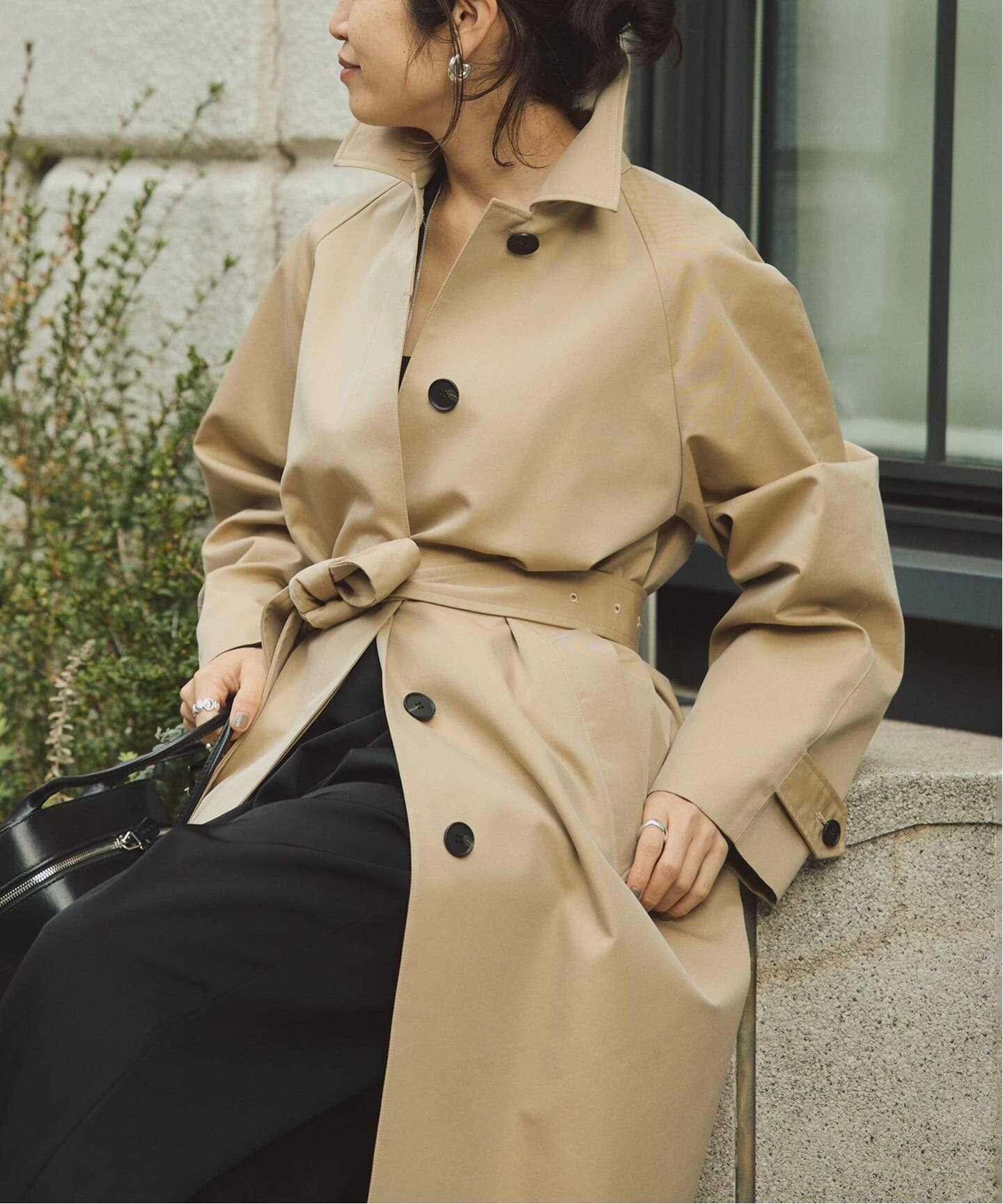 ヴェルメイユパーイエナ　カラーシャンブレーライトトレンチ　23SS　定価6万 IENA｜イエナ - IENA｜イエナ added a new photo.