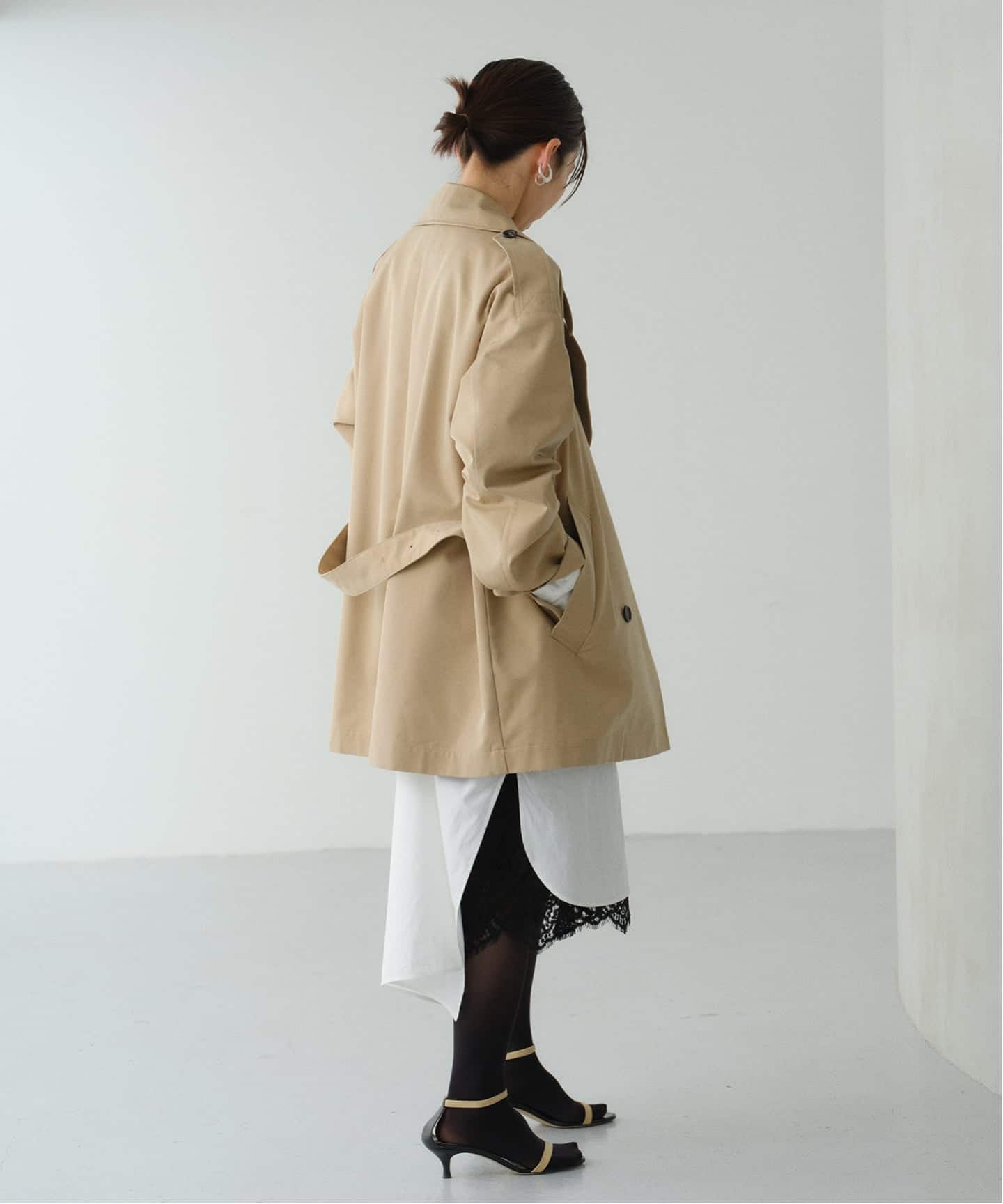 ショート トレンチコート（トレンチコート）｜VERMEIL par iena