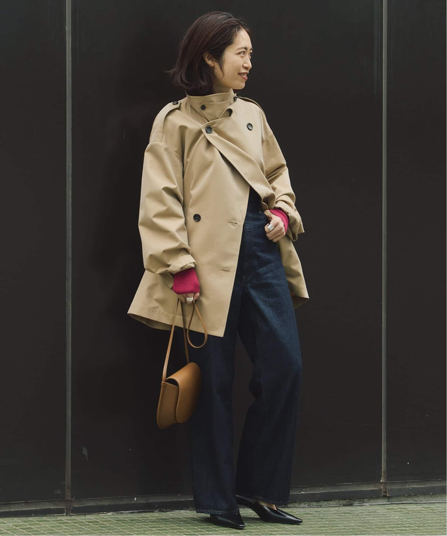 ショート トレンチコート（トレンチコート）｜VERMEIL par iena