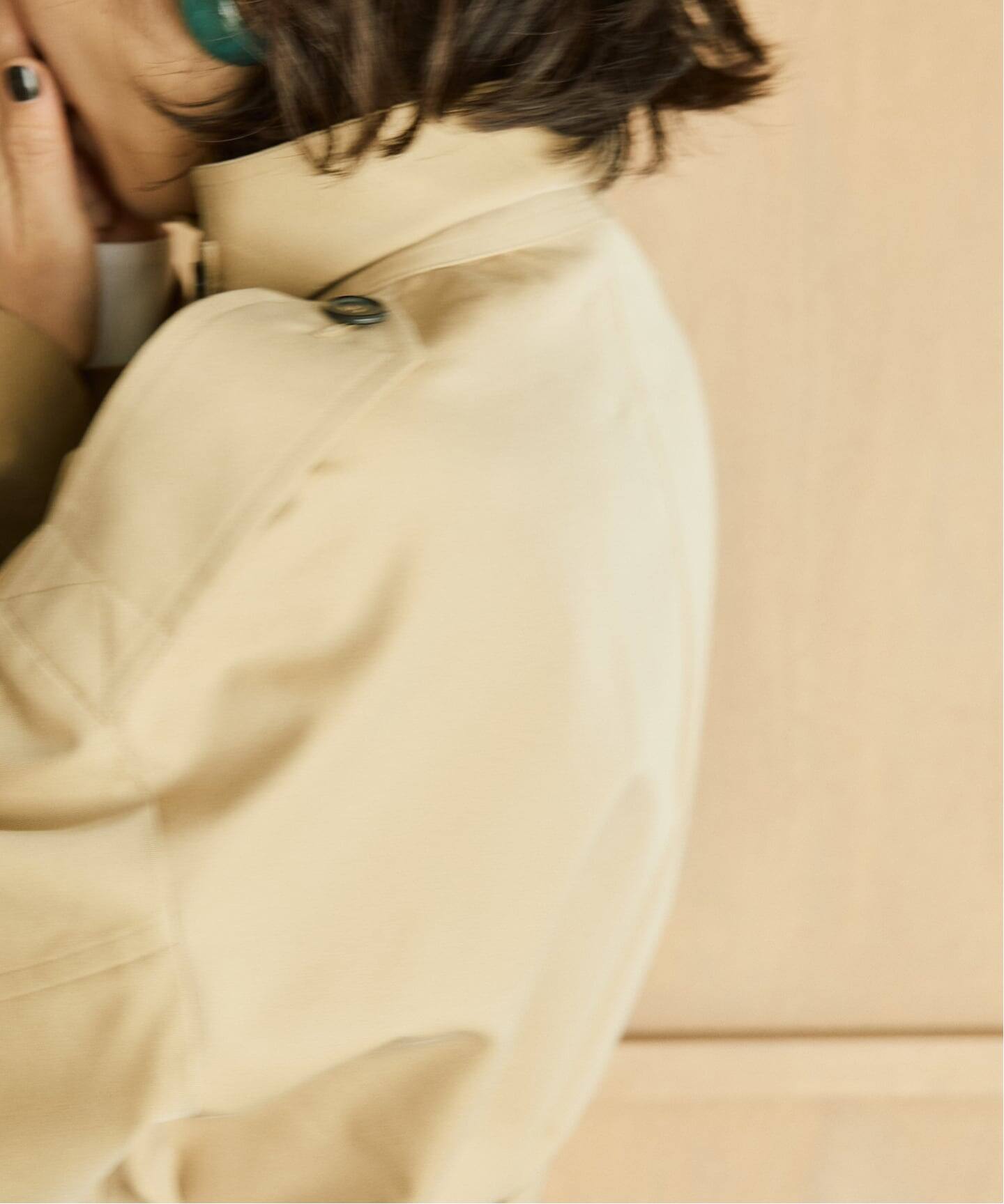 VERMEIL par iéna ヴェルメイユパーイエナ　トレンチコートベージュ 予約》Short Trench（トレンチコート）｜VERMEIL par iena