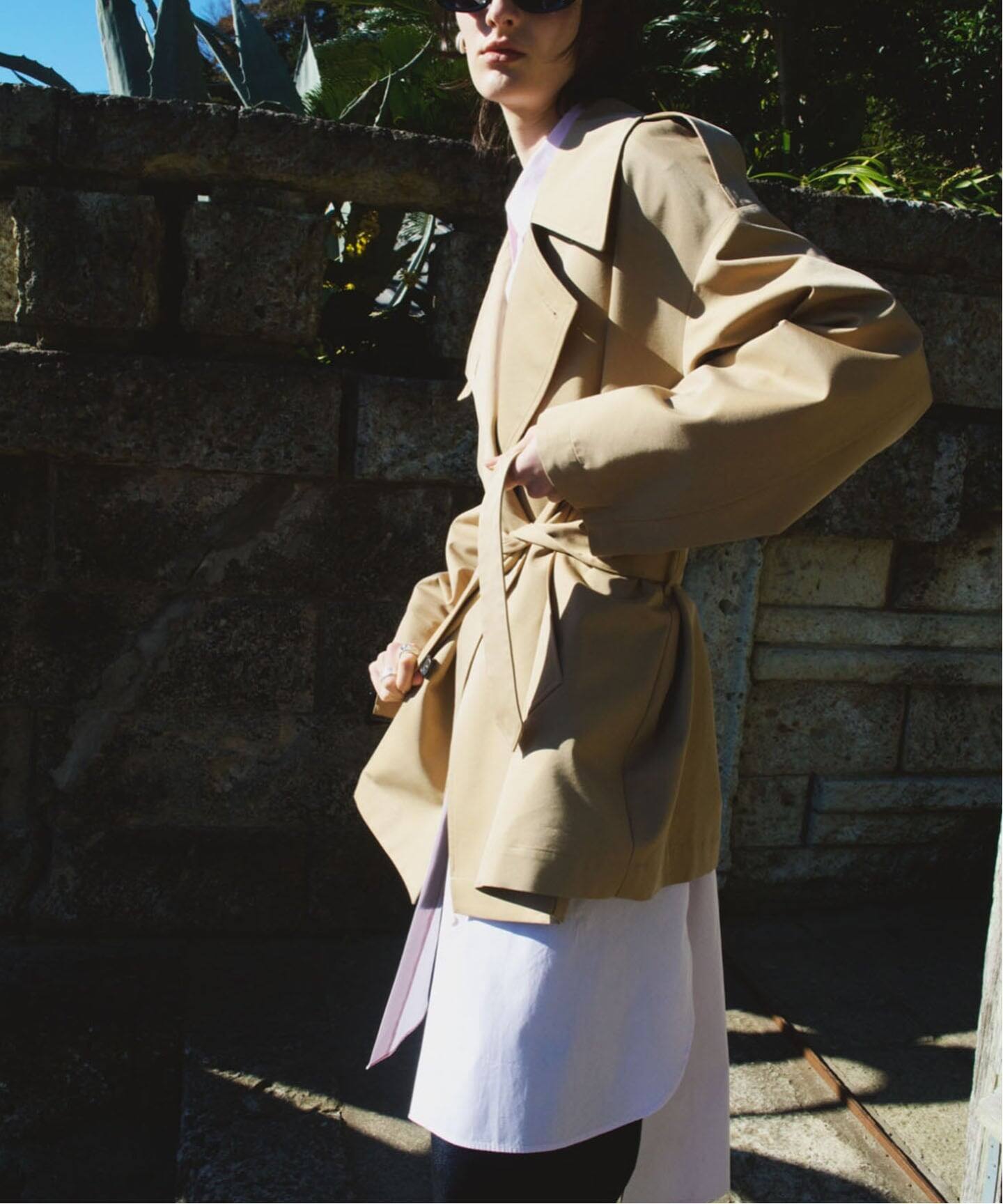 ショート トレンチコート（トレンチコート）｜VERMEIL par iena