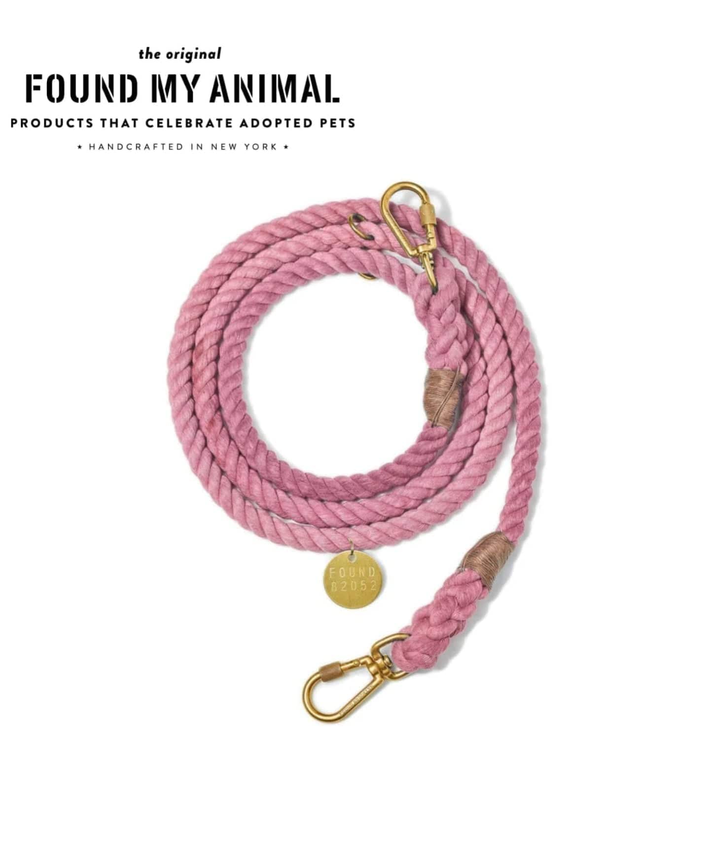 FOUND MY ANIMAL】ROPE LEASH 7FT 犬用 リード（ステーショナリー