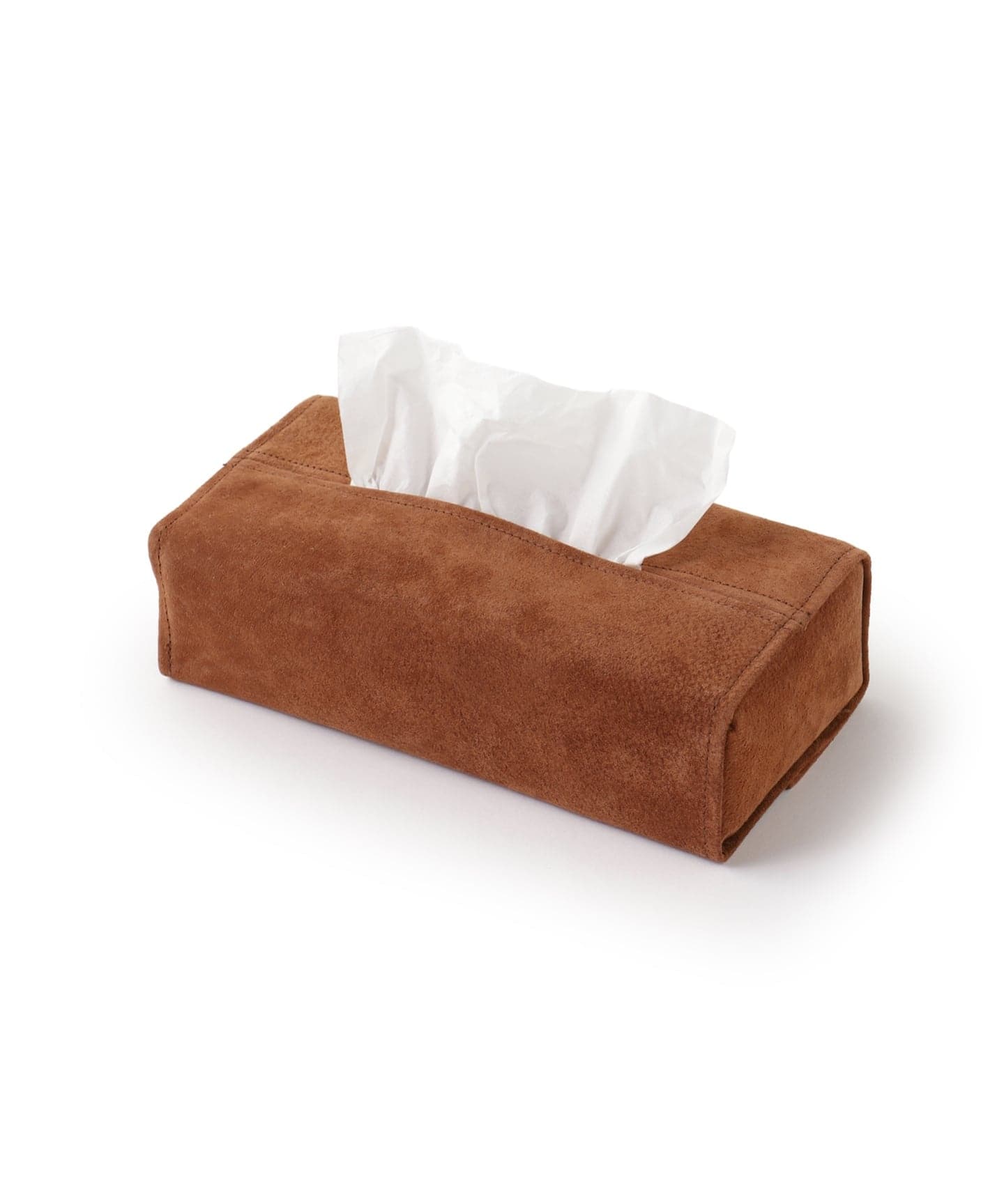 SUEDE TISSUE CASE ティッシュケース（ダストボックス／ティッシュ
