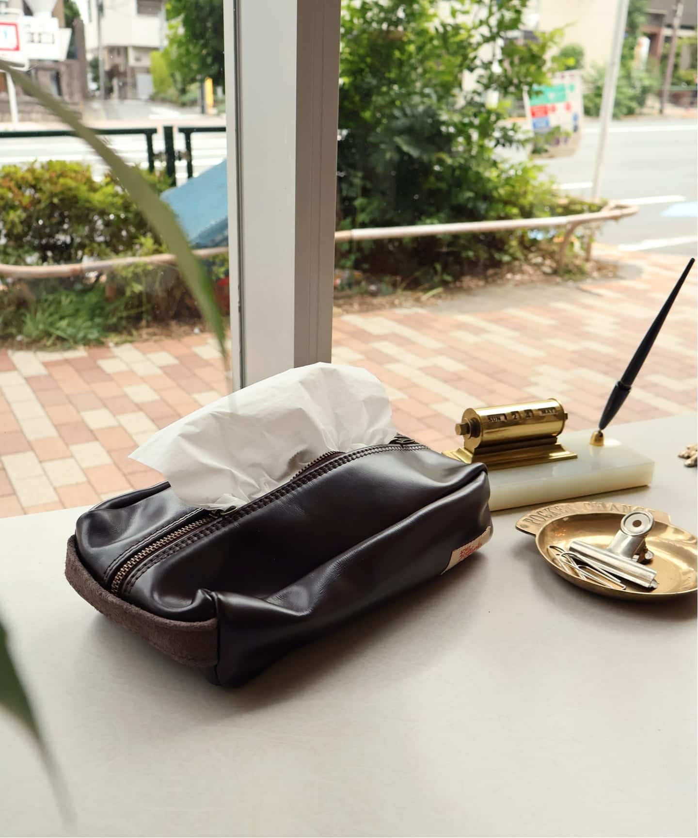 BOX CASE-SUMATRA AN ティッシュボックスケース（ダストボックス