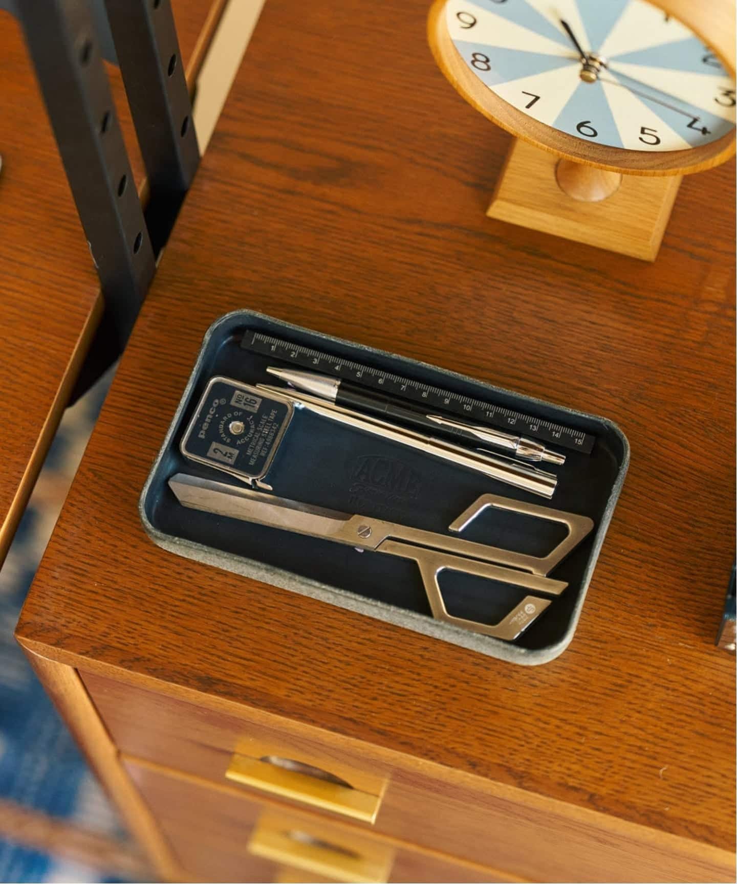 HELITAGE LEATHER】ACME別注 LEATHER TRAY トレイ(ステーショナリー HELITAGE LEATHER】ACME別注 LEATHER TRAY トレイ(ステーショナリー