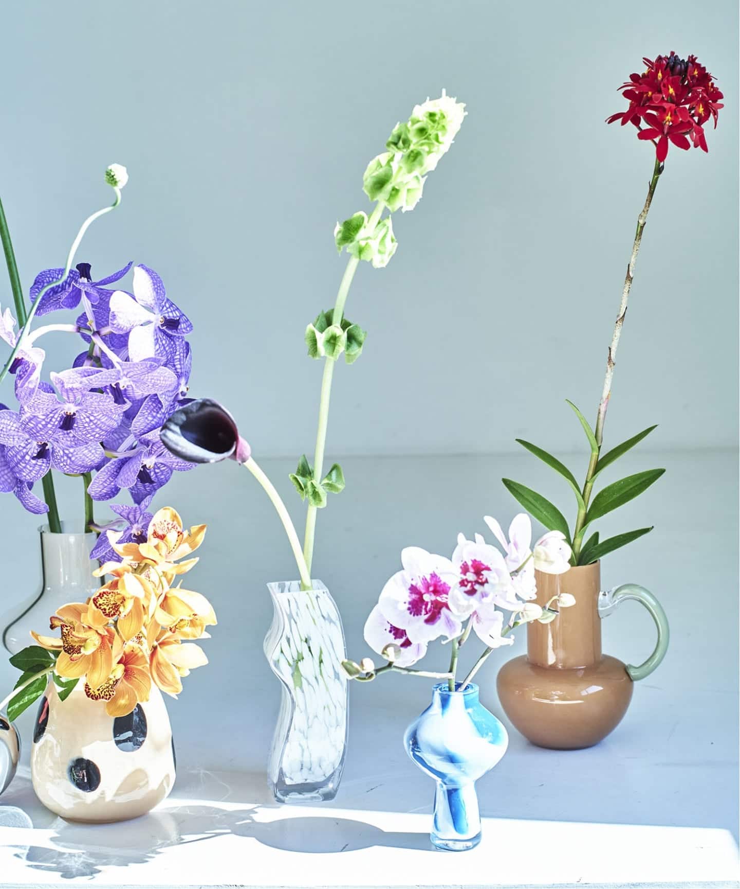FLOWER VASE SIENA フラワーベース（フラワーベース／グリーン