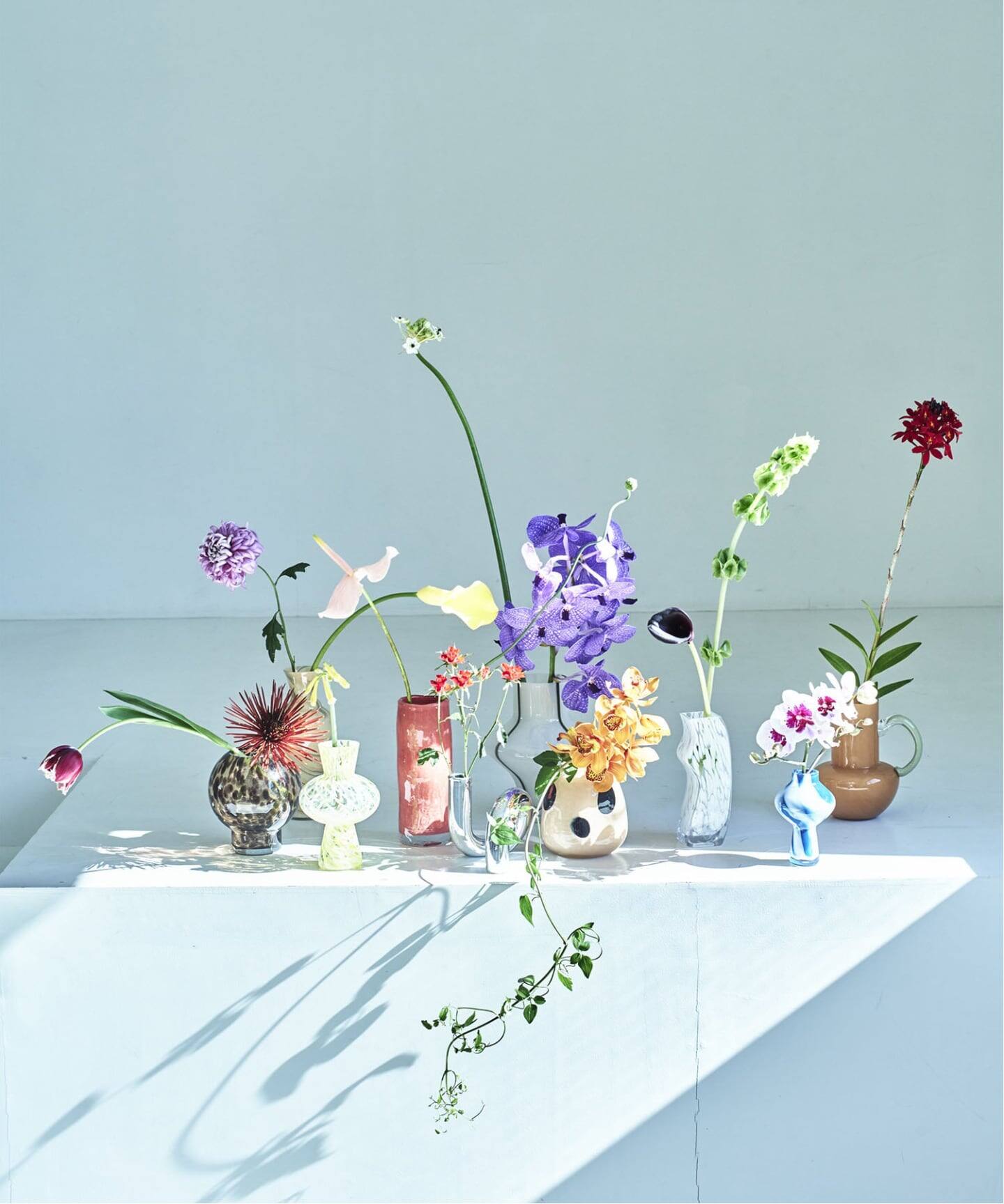 ごま　JOURNALSTANDARD FURNITURE Flower FLOWER VASE MODENA フラワーベース（フラワーベース／グリーン