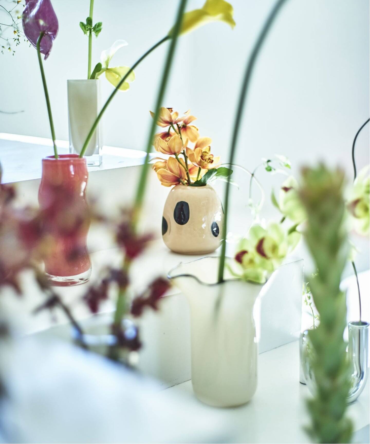 FLOWER VASE SANREMO フラワーベース（フラワーベース／グリーン