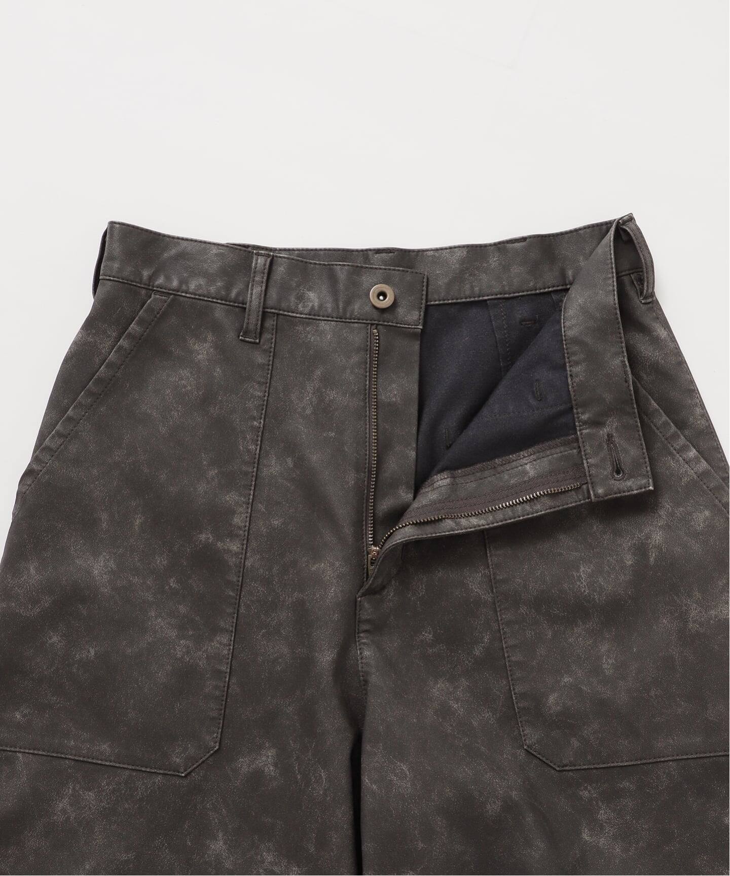 予約》FAUX LEATHER HALF パンツ（ショート・ハーフパンツ）｜CITYSHOP