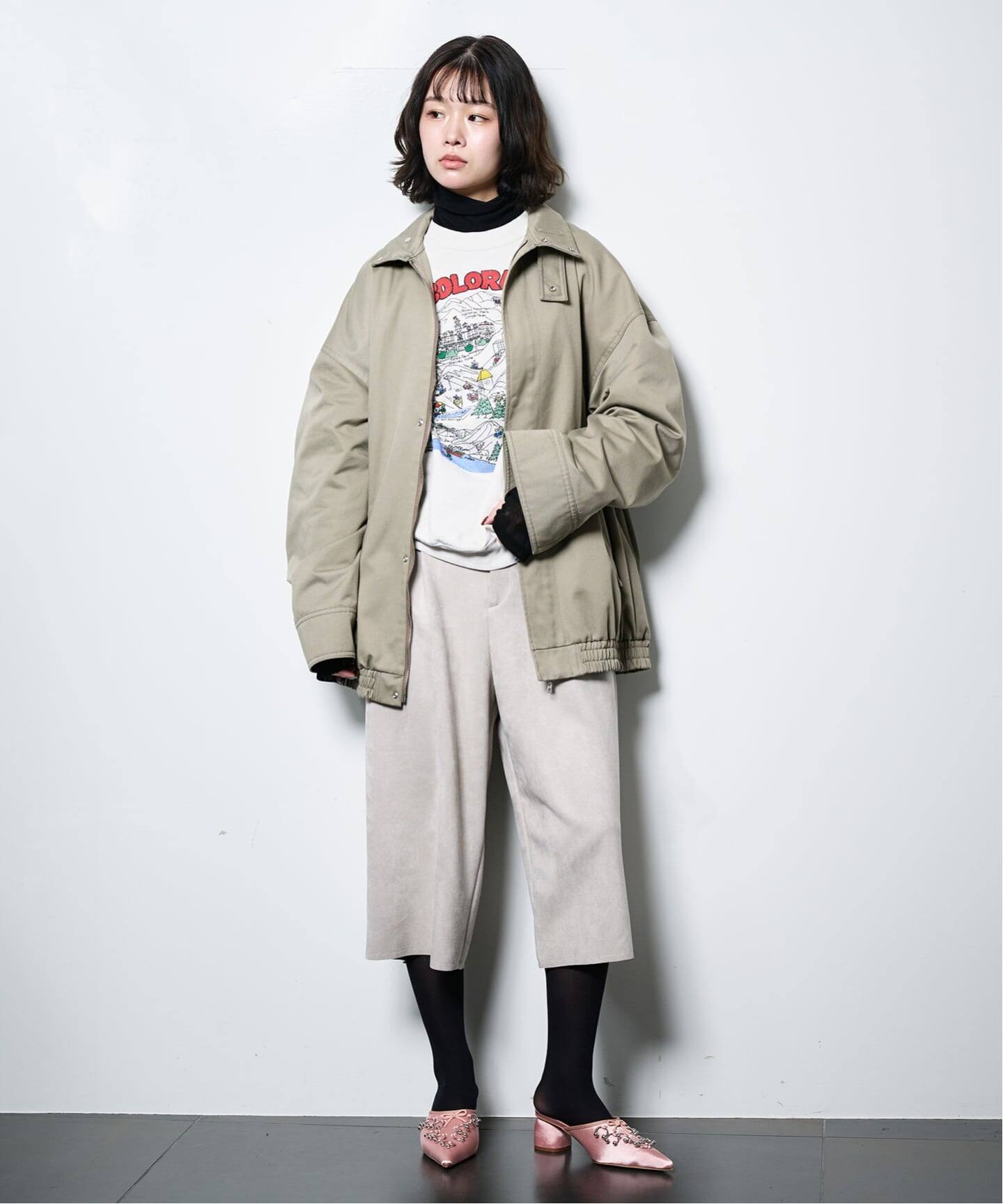 FAUX SUEDE SHORTS：ハーフパンツ（ショート・ハーフパンツ