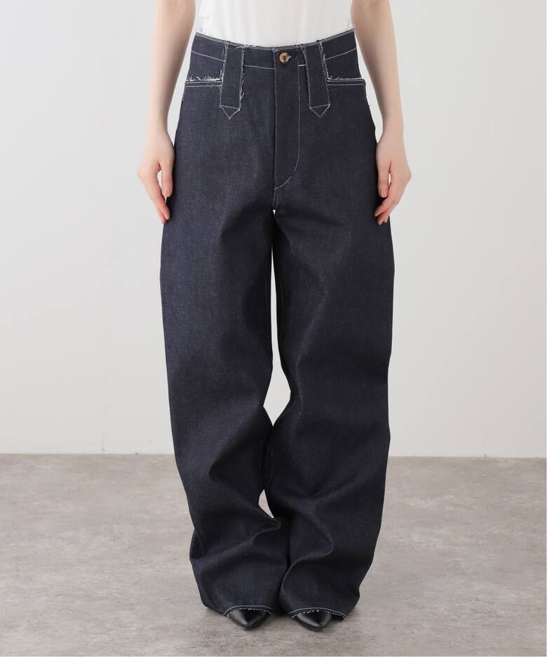 KURO UNINTENTIONAL FORM DENIM 964232：デニムパンツ（デニムパンツ 