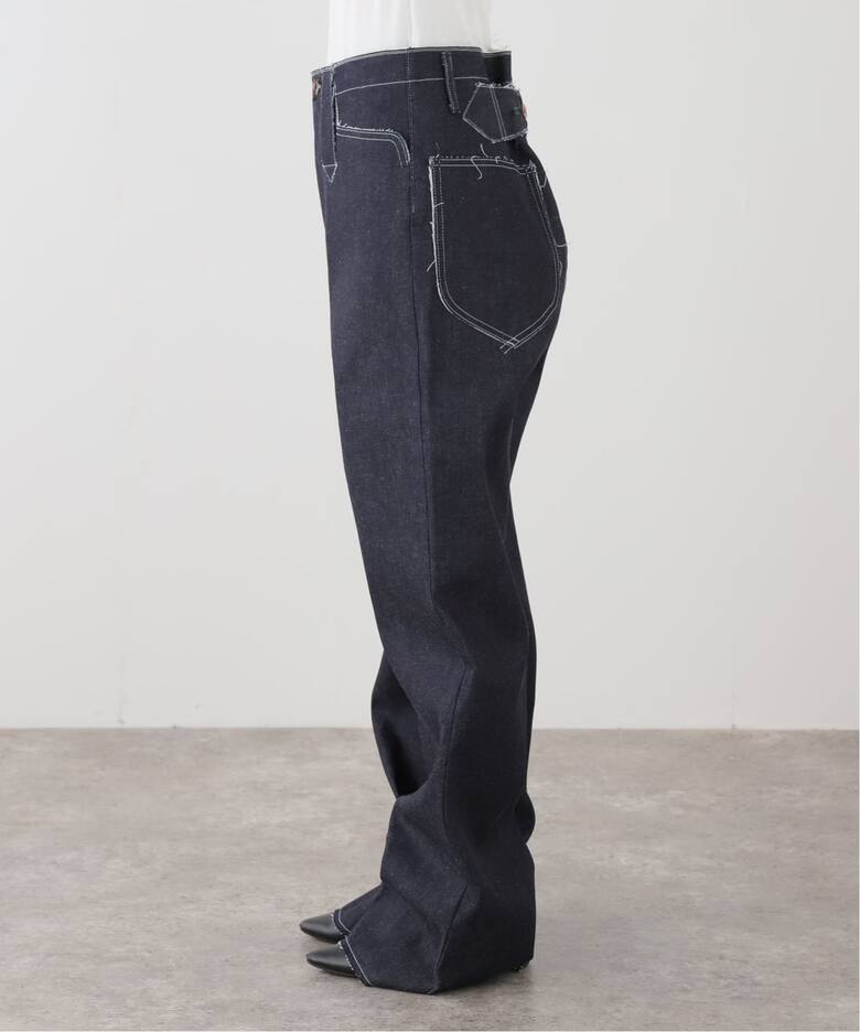 KURO UNINTENTIONAL FORM DENIM 964232：デニムパンツ（デニムパンツ 
