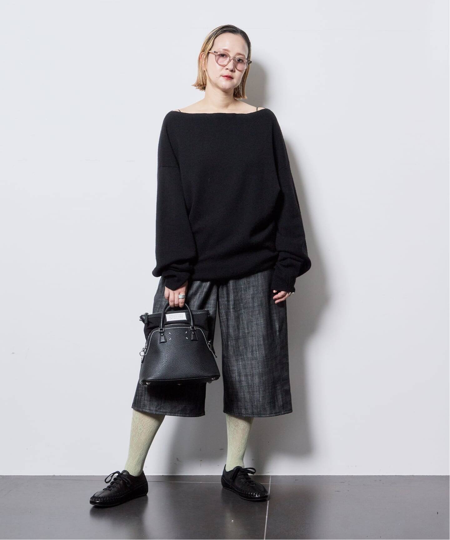 予約》KURO 別注 WIDE SPREAD CROPPED デニムパンツ（デニムパンツ