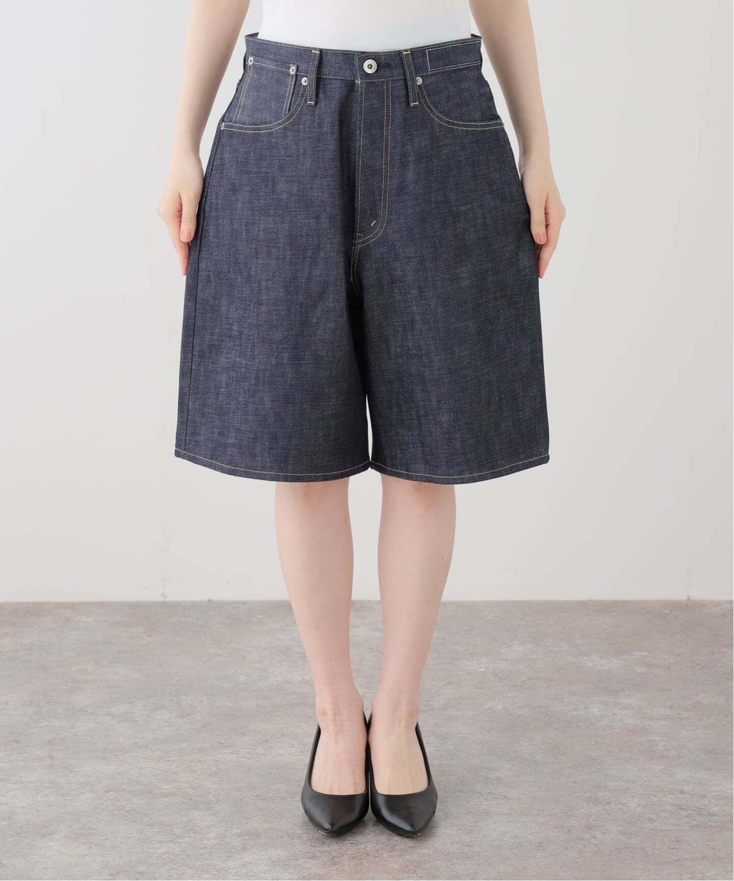 KURO STRUCTURE SHORT 964244：デニムパンツ（ショート・ハーフパンツ