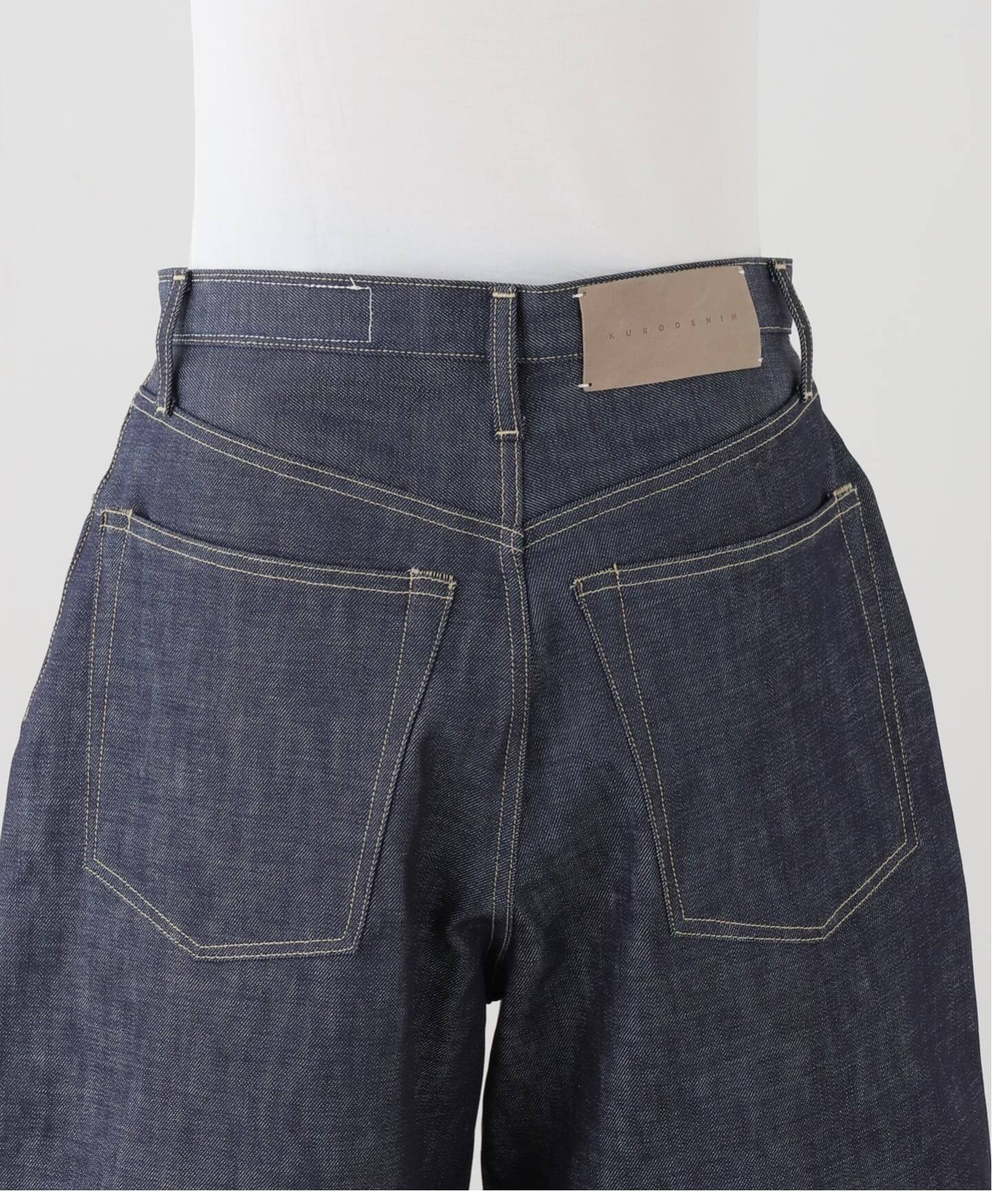 KURO STRUCTURE SHORT 964244：デニムパンツ（ショート・ハーフパンツ