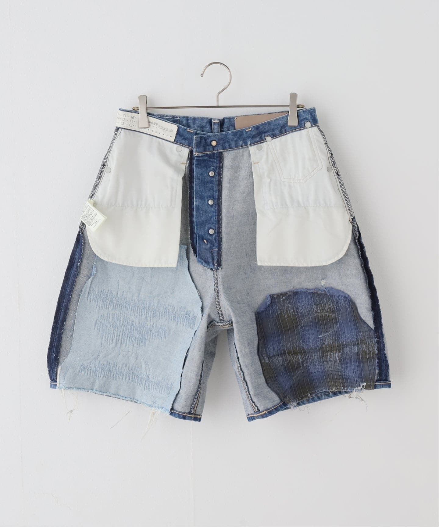 KURO STRUCTURE SHORT WASH002 964246：デニムパンツ（ショート