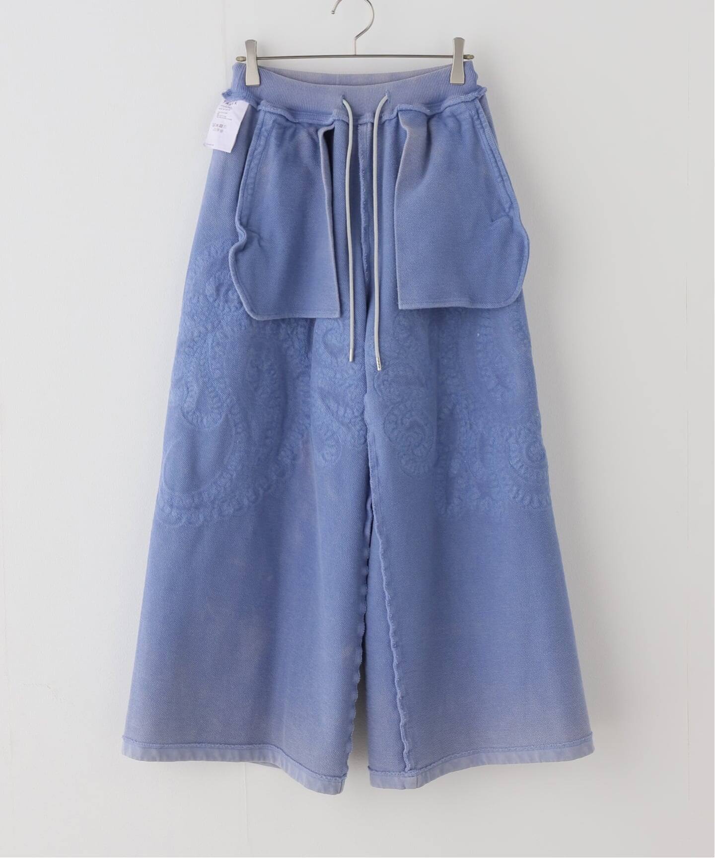 TAAKK SCULPTURAL EMBROIDERY WIDE PANTS TA26SS-PT070：パンツ