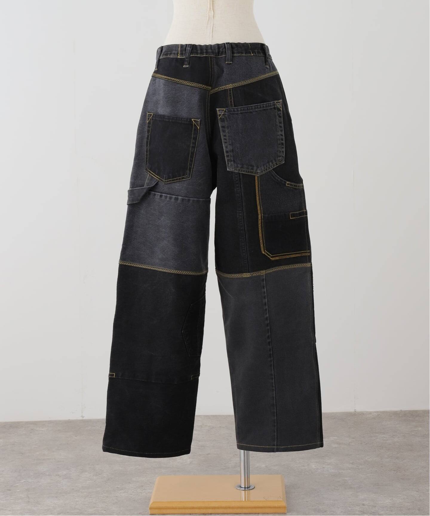 WILDROOTZ ユニークデザイン ダークデニム M WILDROOTZ DENIM CLASIC：デニムパンツ（デニムパンツ・ジーンズ