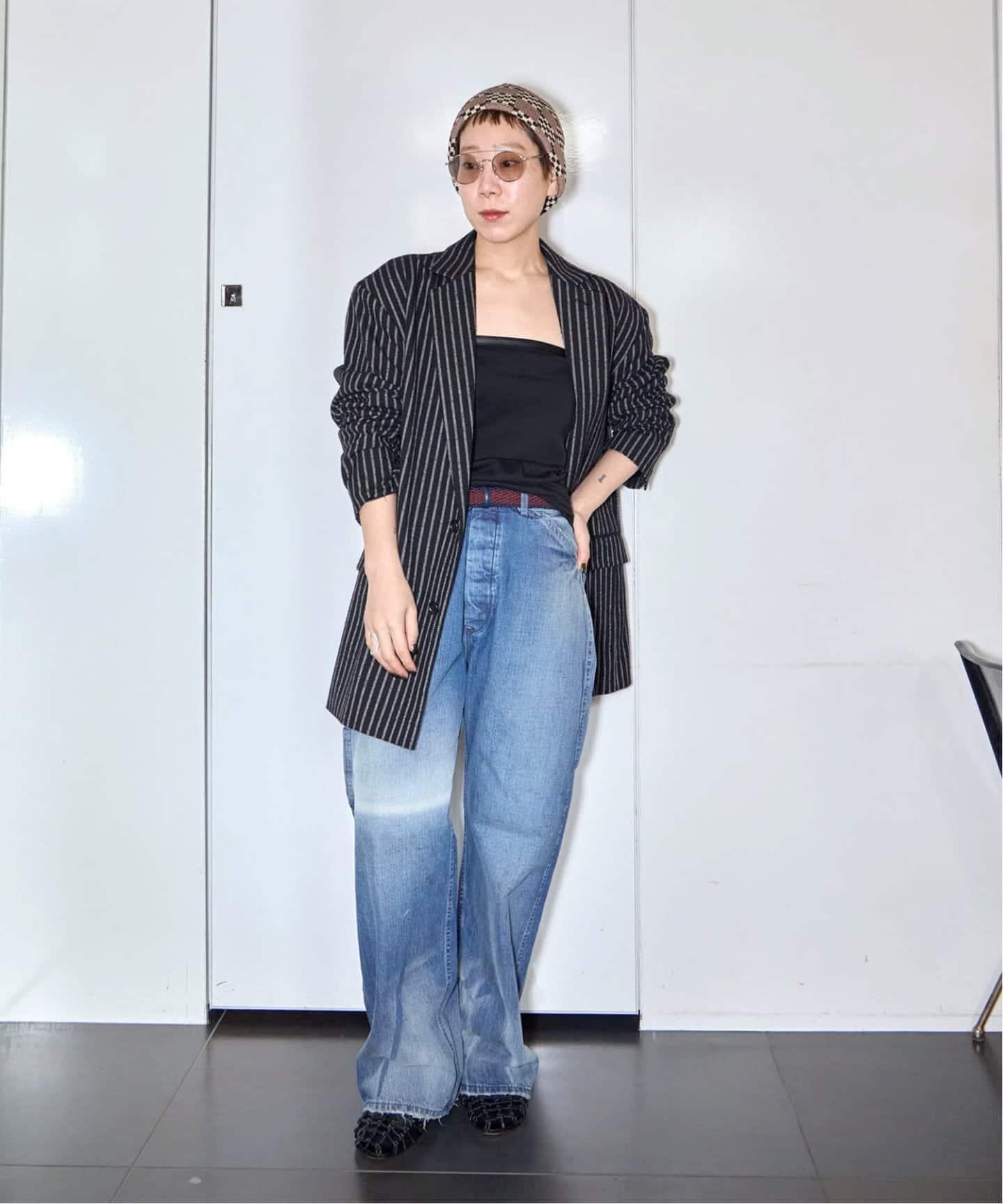 予約》LEE 別注 VINTAGE PAINTER PANTS LM7321：デニムパンツ（デニム