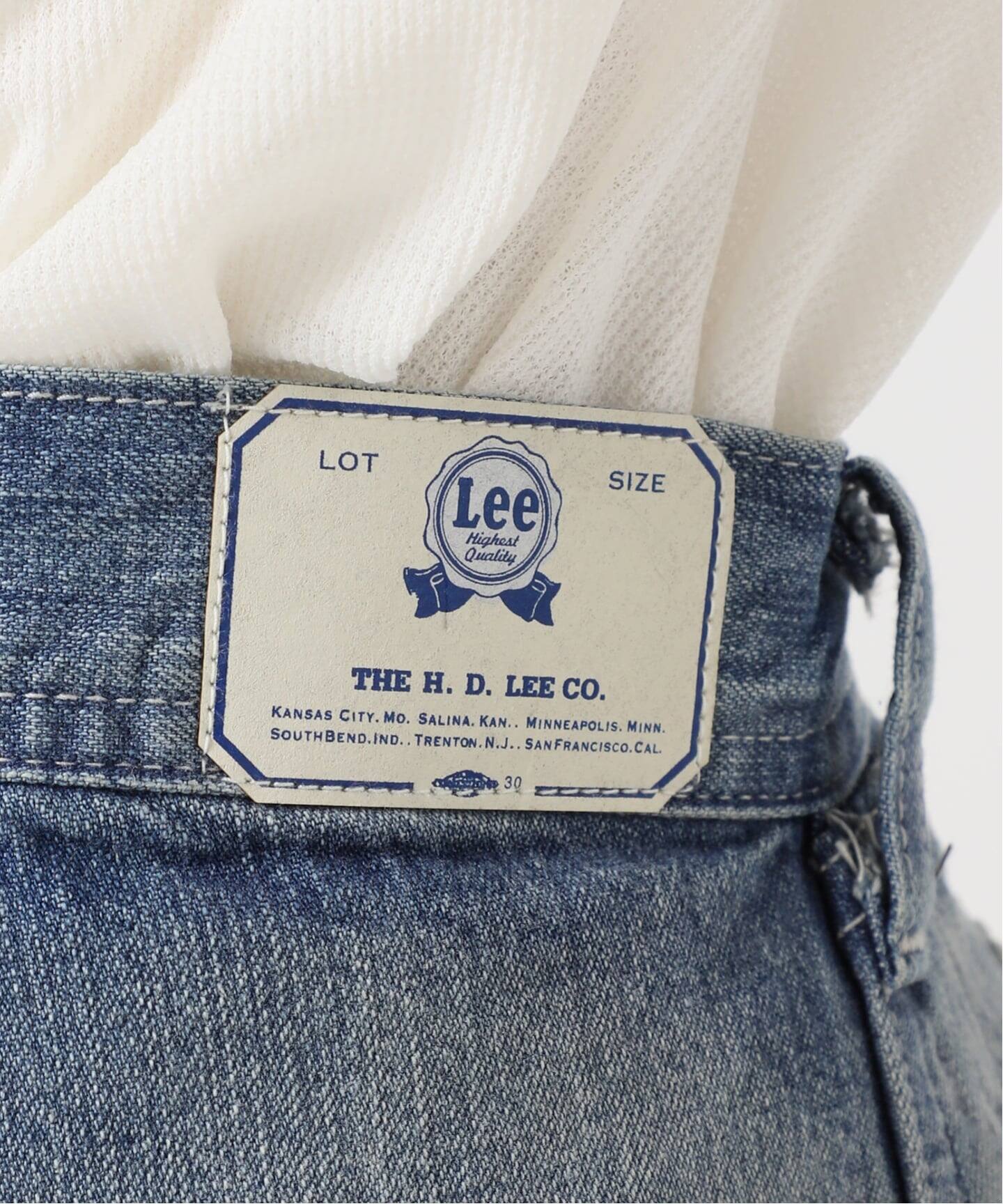 予約》LEE 別注 VINTAGE PAINTER PANTS LM7321：デニムパンツ（デニム