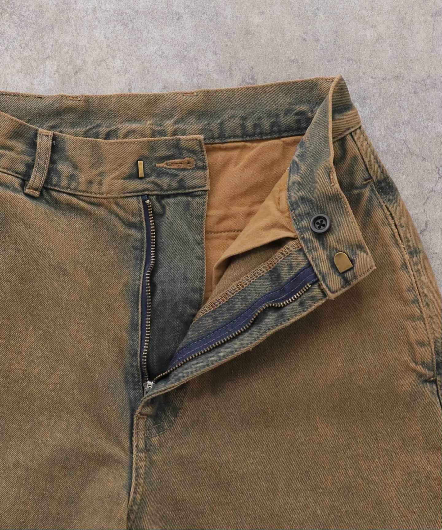 LIVINGTONE DOLK (INDIGO SAND)：デニムパンツ（デニムパンツ