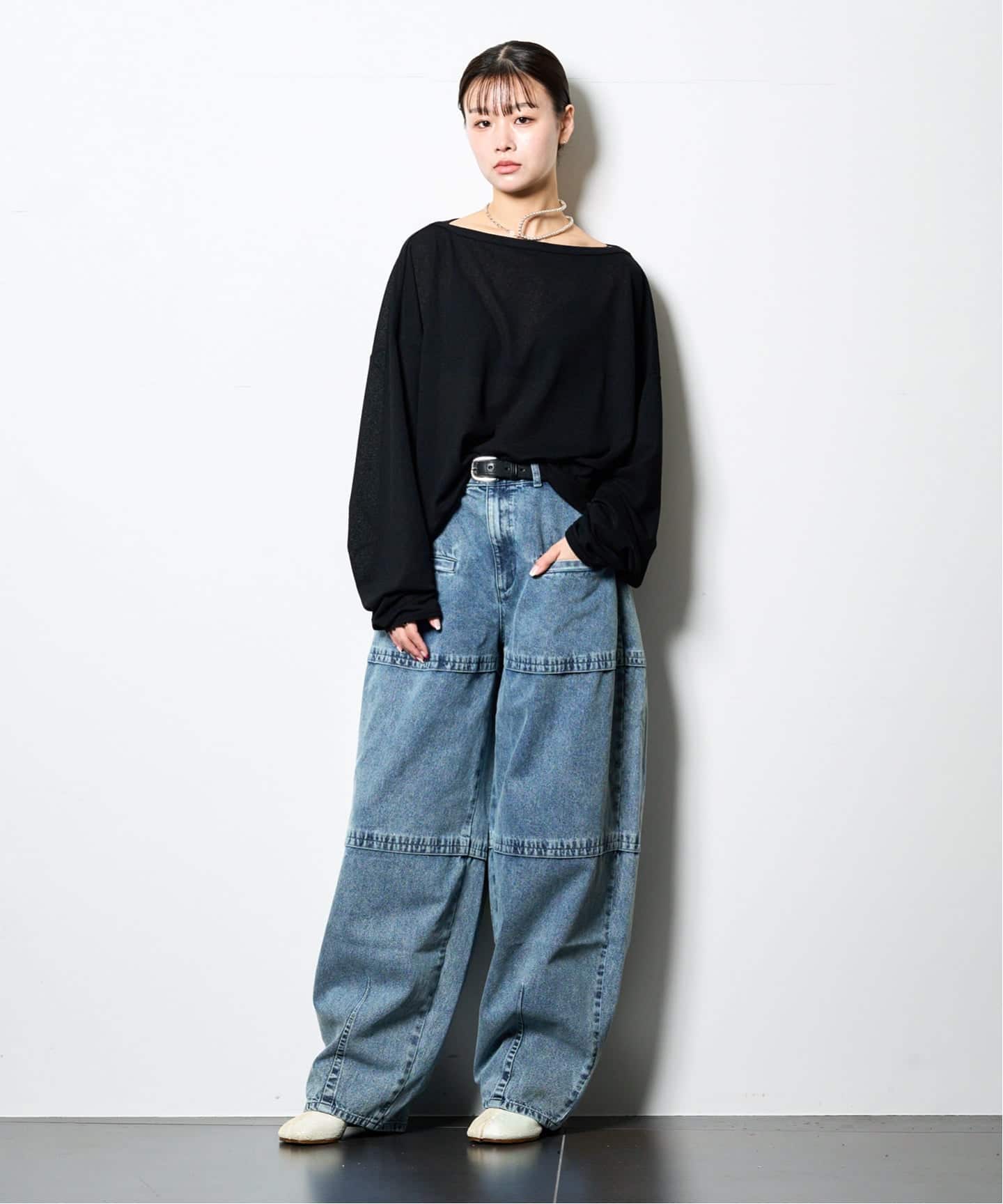 LIVINGTONE COLETTE T-COLETTE-10：デニムパンツ（デニムパンツ