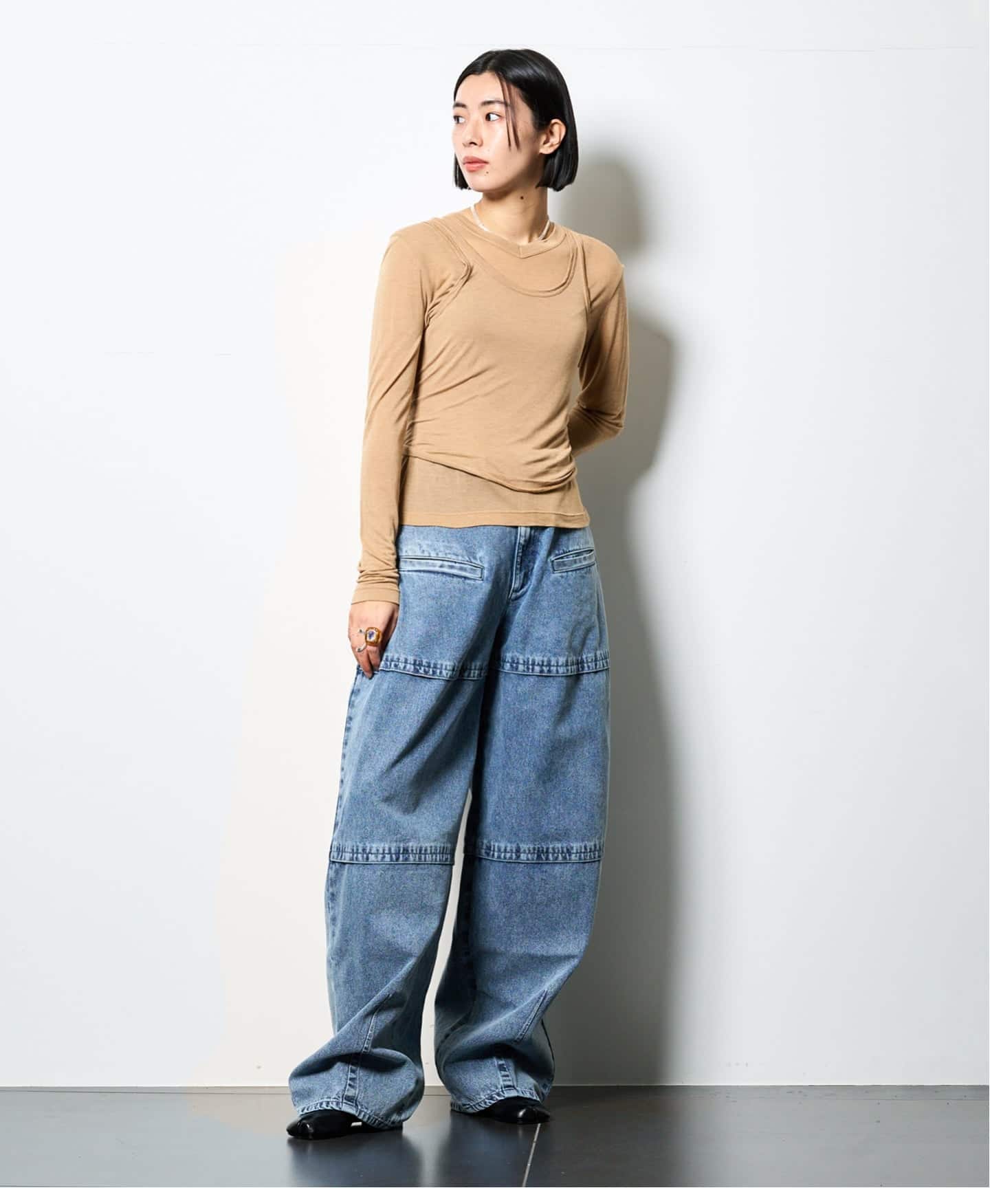 LIVINGTONE COLETTE T-COLETTE-10：デニムパンツ（デニムパンツ