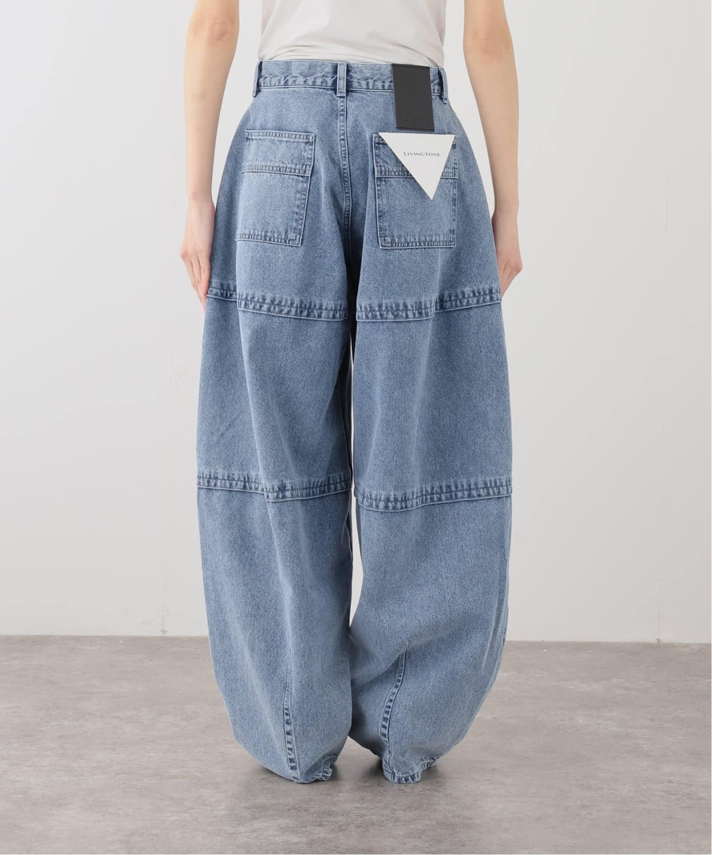 LIVINGTONE COLETTE T-COLETTE-10：デニムパンツ（デニムパンツ