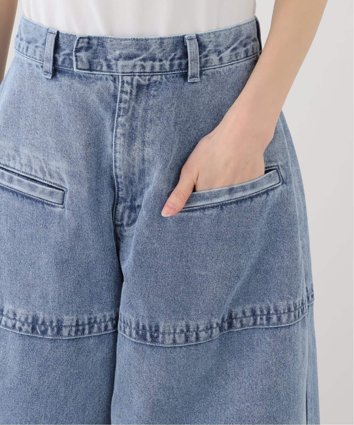 LIVINGTONE COLETTE T-COLETTE-10：デニムパンツ（デニムパンツ