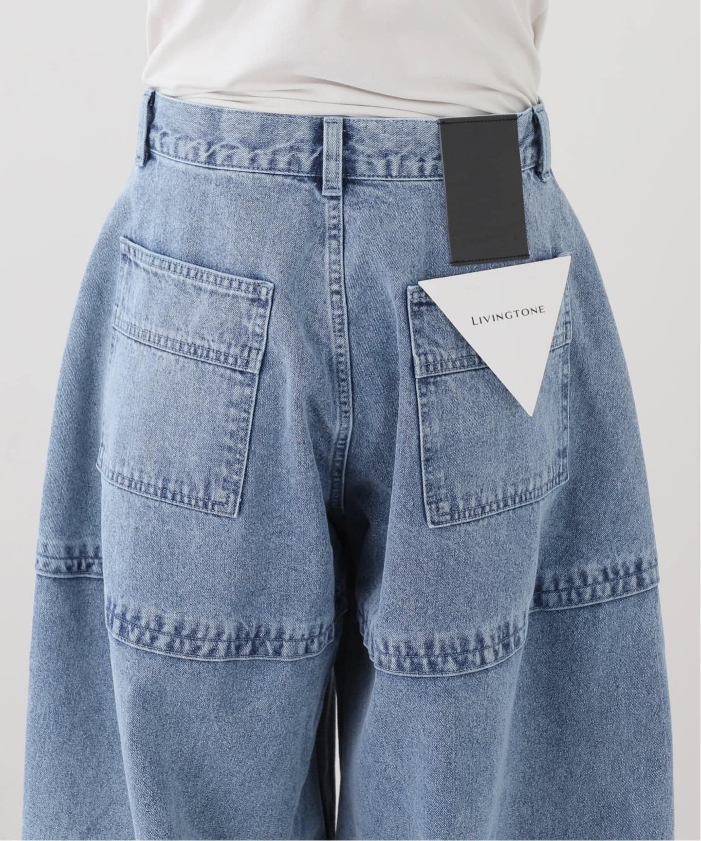 LIVINGTONE COLETTE T-COLETTE-10：デニムパンツ（デニムパンツ