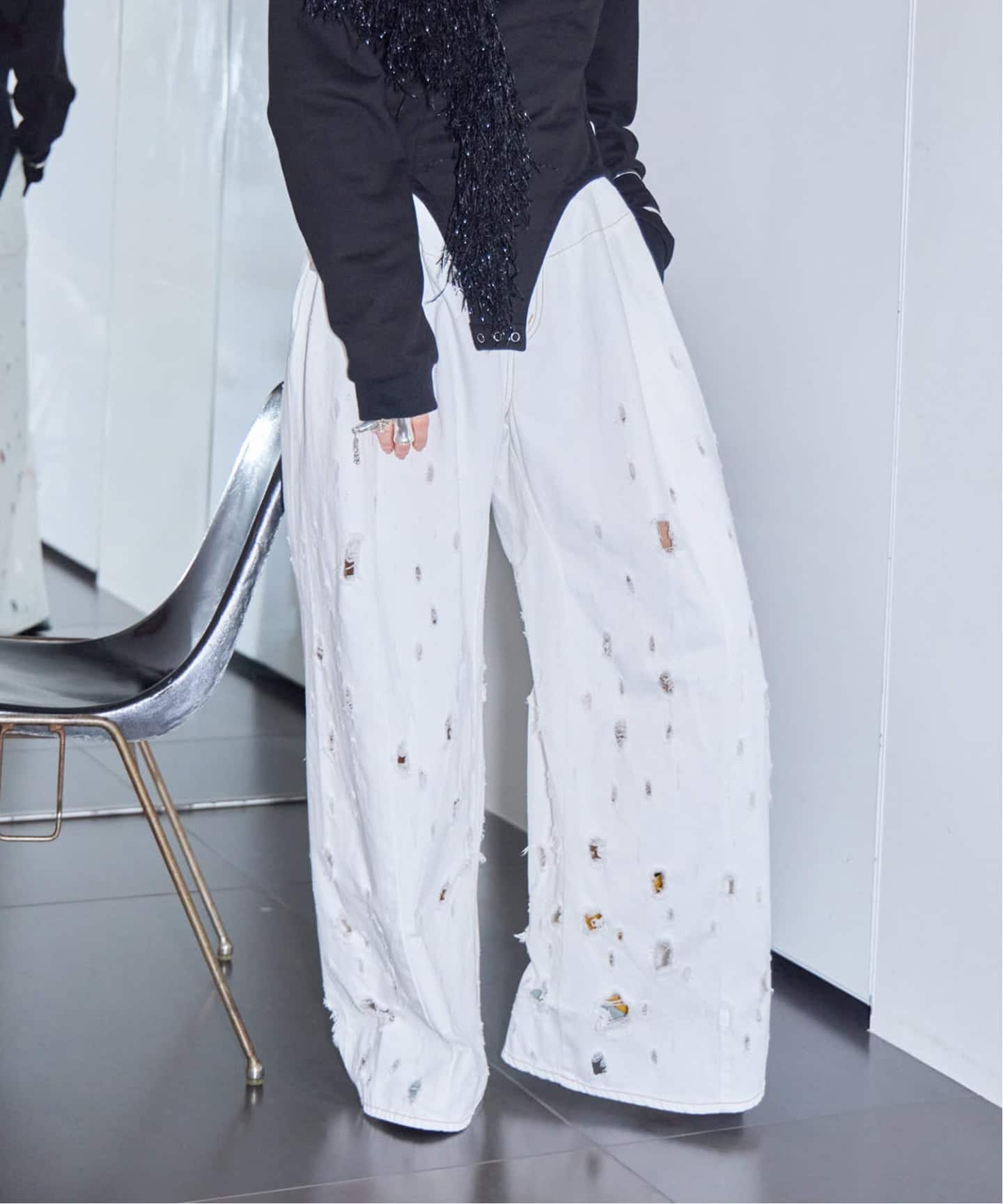 CHIKA KISADA VINTAGE STYLE DEMIN CP-26063：パンツ（その他パンツ