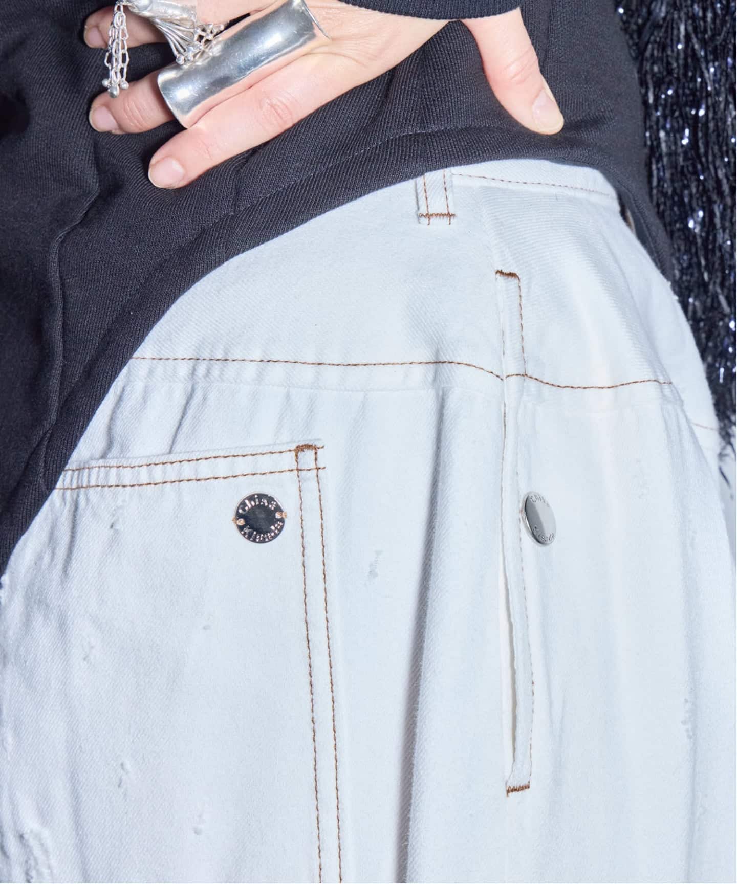 CHIKA KISADA VINTAGE STYLE DEMIN CP-26063：パンツ（その他パンツ