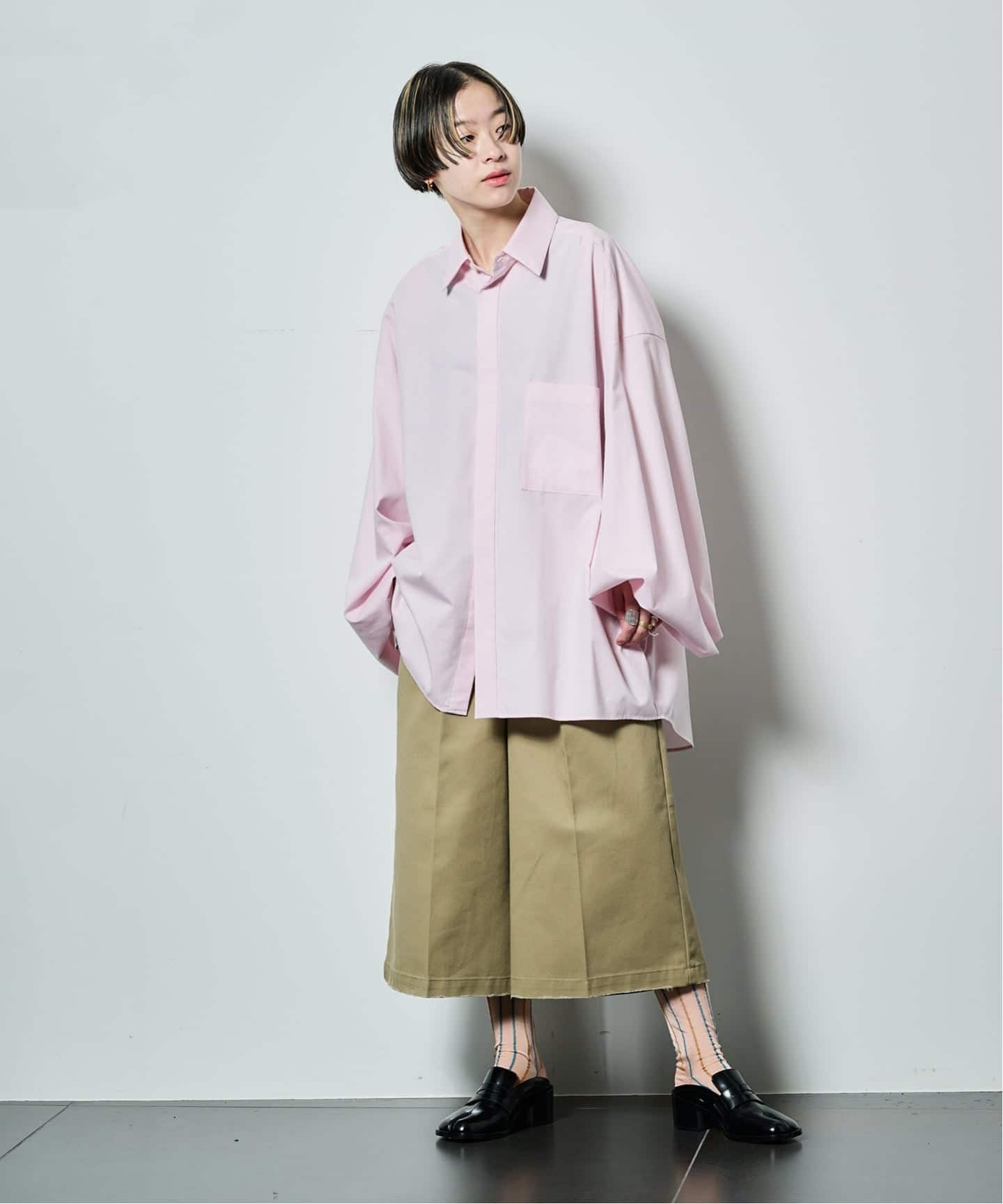 cityshop ディッキーズ　フリンジハーフパンツ　シティショップ CITYSHOP - CITYSHOP×DickiesフリンジハーフパンツBLKの通販 by maison